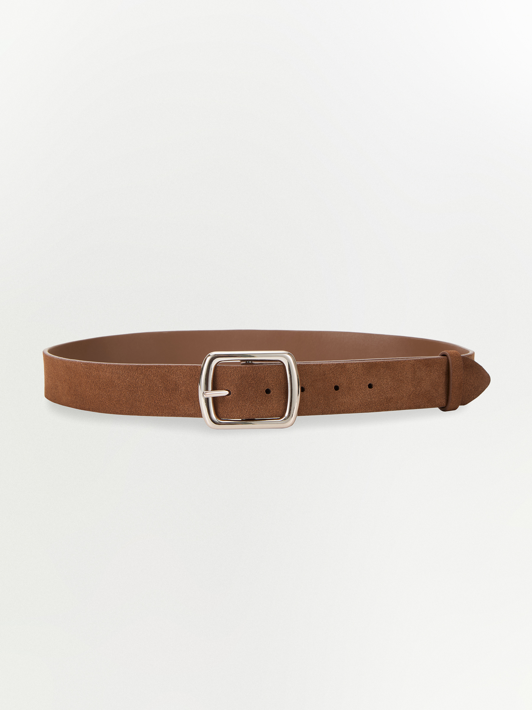 Ремень из натуральной замши