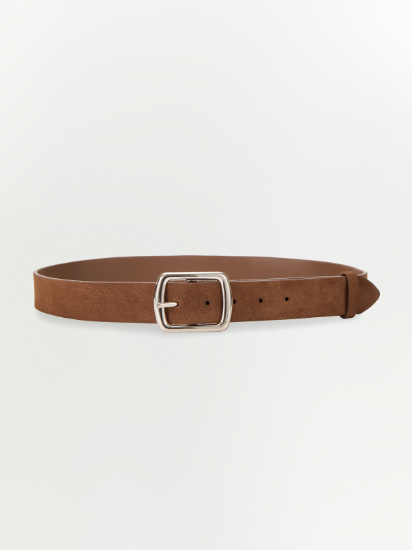 Ремень из натуральной замши