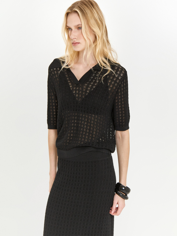 Джемпер прямого силуэта