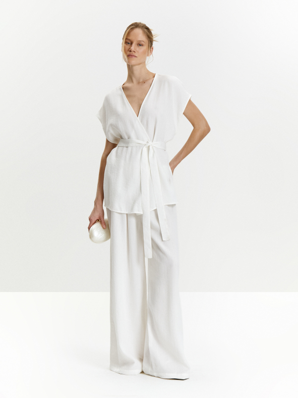 брюки широкого кроя