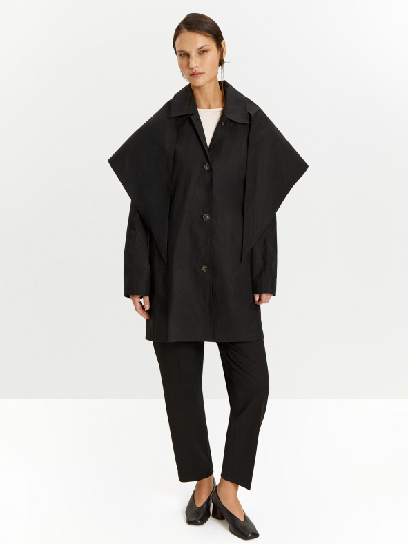 Плащ из хлопка