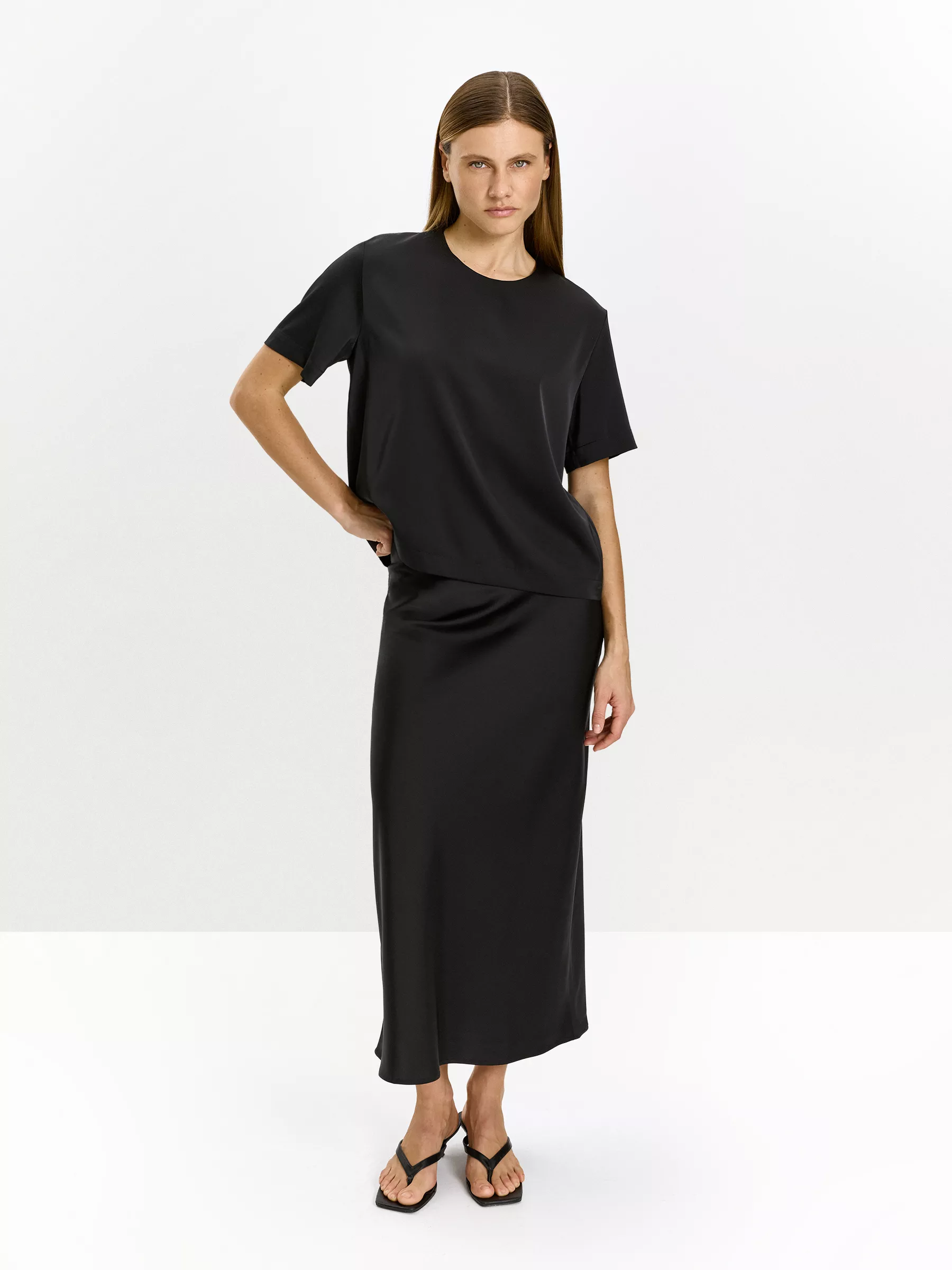 Юбка а-силуэта