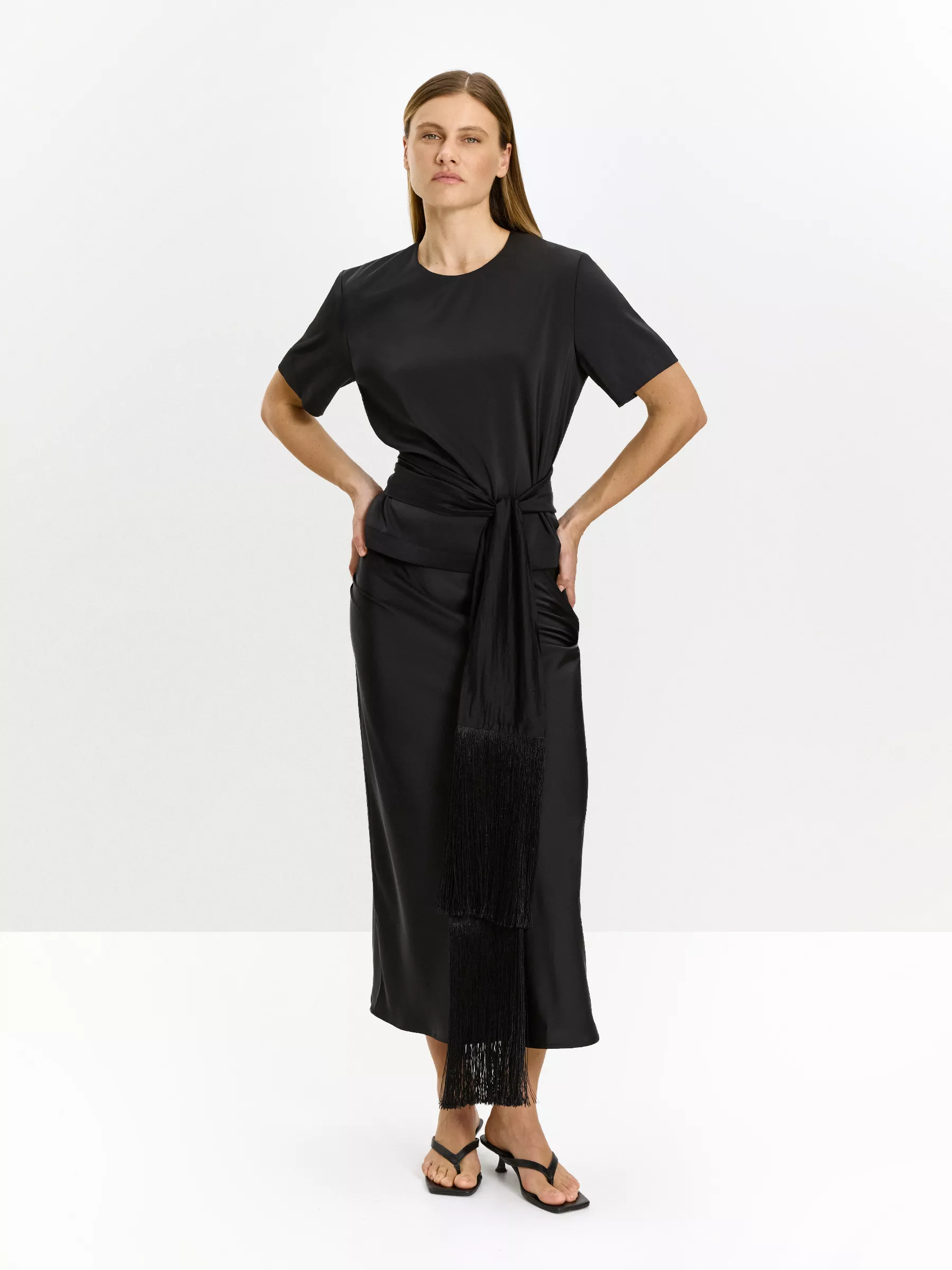 Юбка а-силуэта