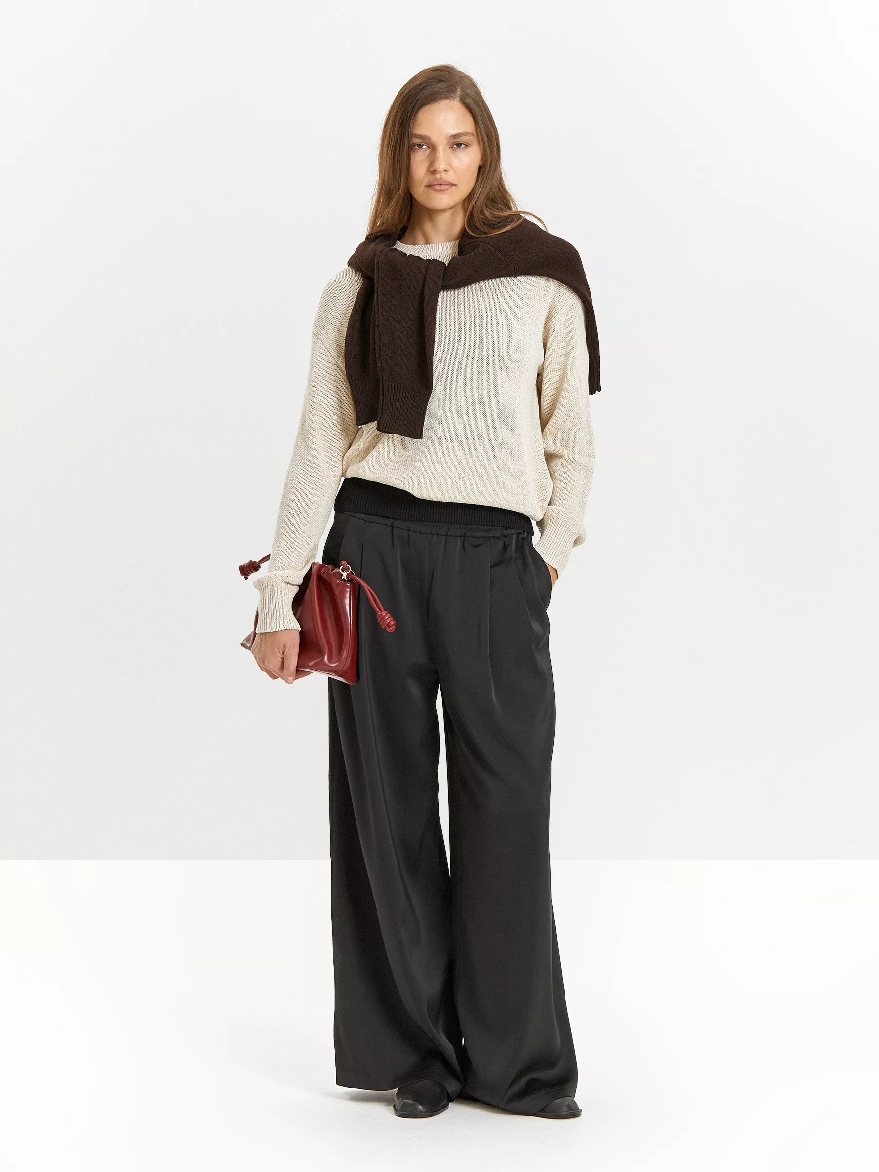 брюки широкого кроя