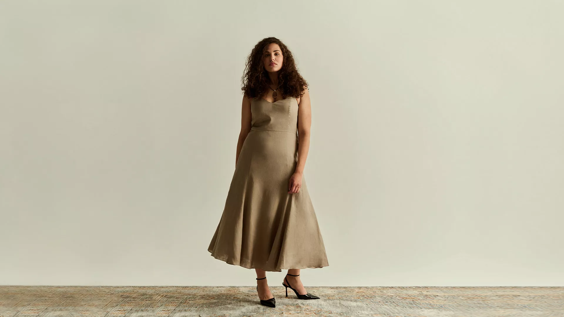 Платье PL1547/portabella