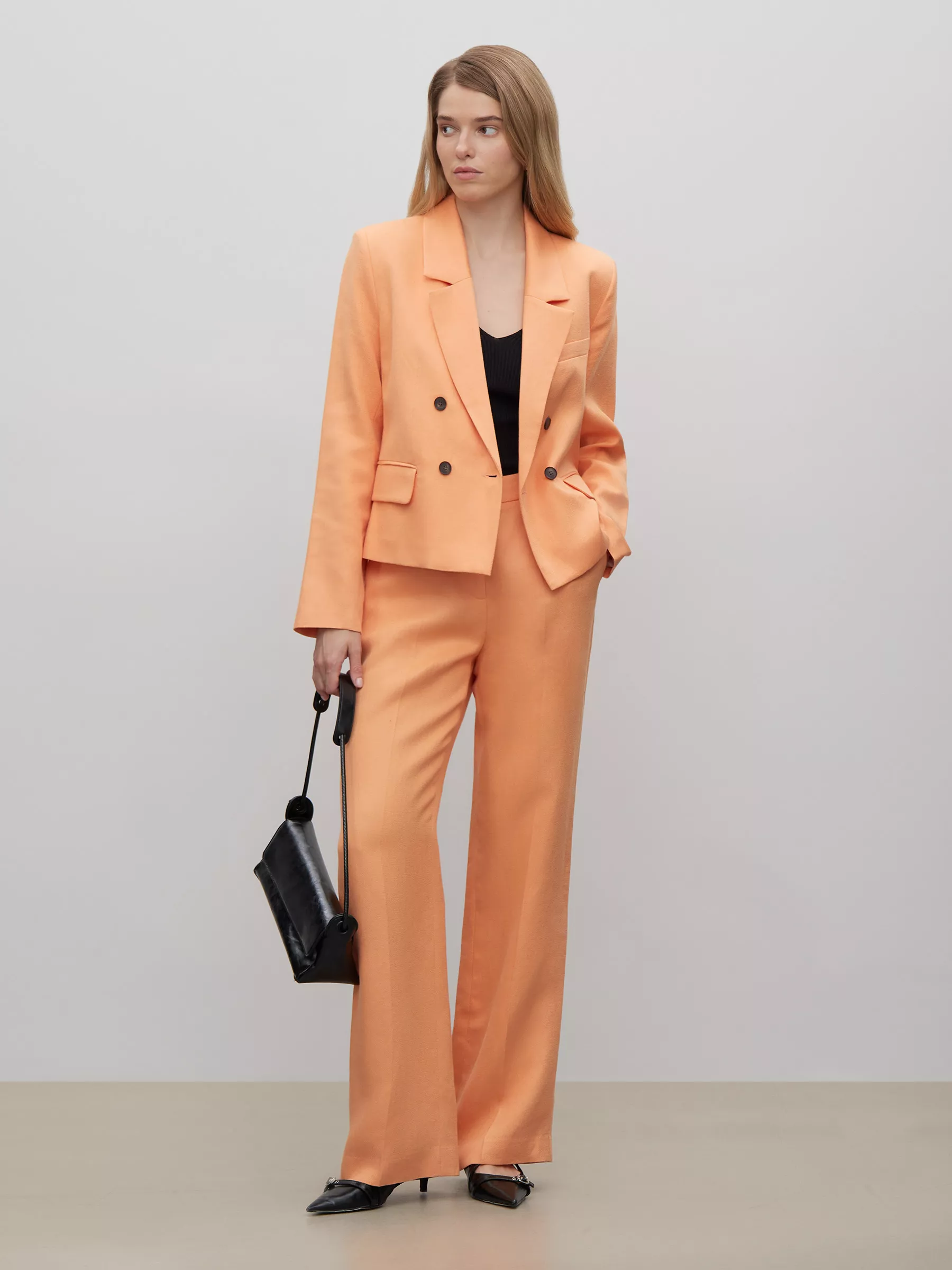 Брюки D367/apricot