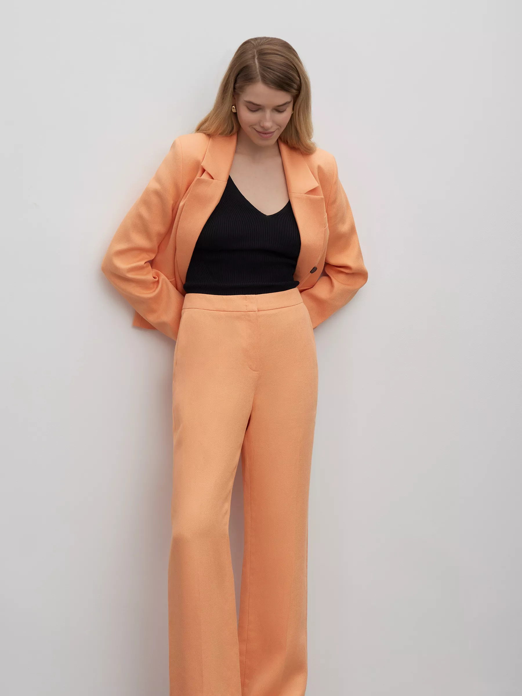 Брюки D367/apricot