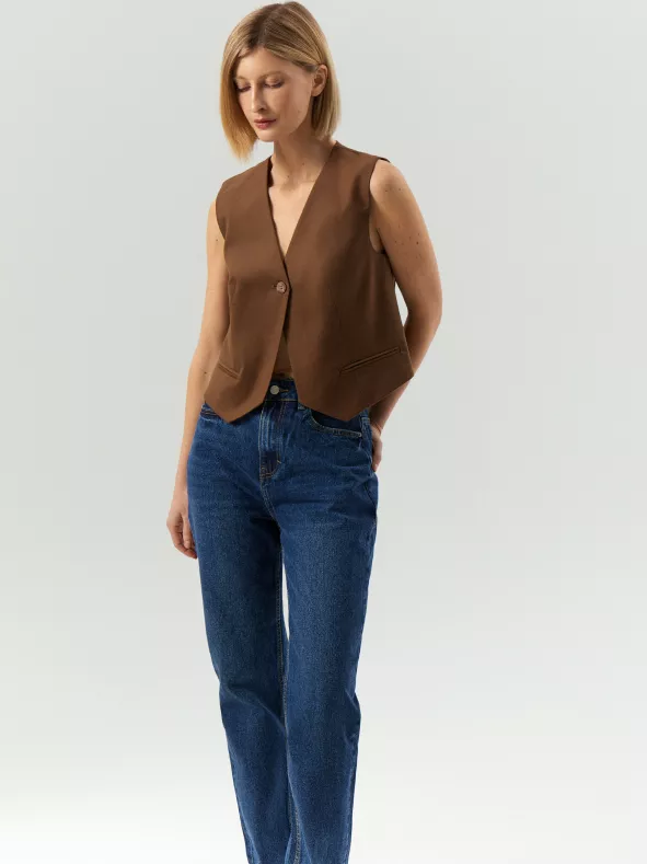 Джинсы Mom Fit 385