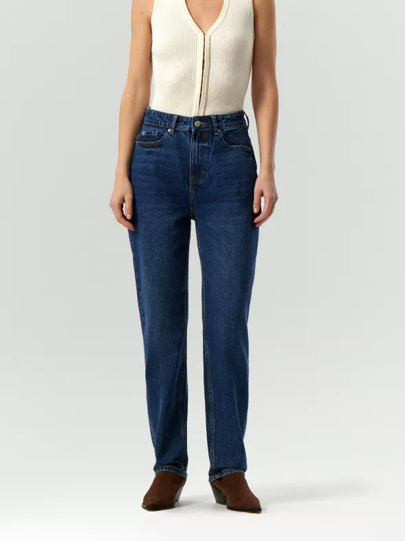 Джинсы Mom Fit 385