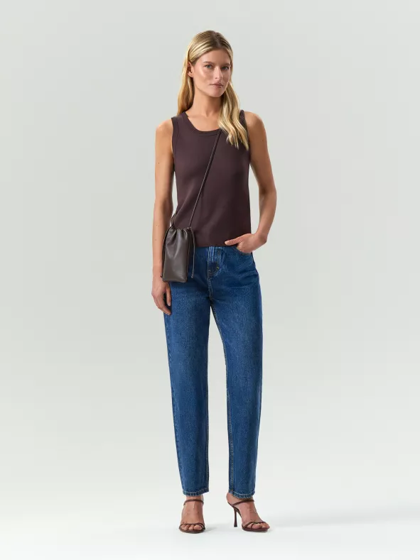 Джинсы Mom Fit 385