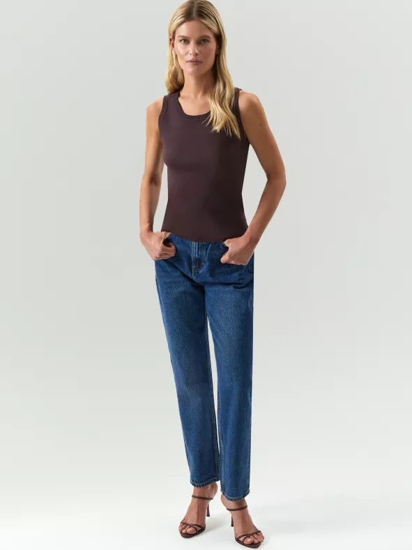 Джинсы Mom Fit 385