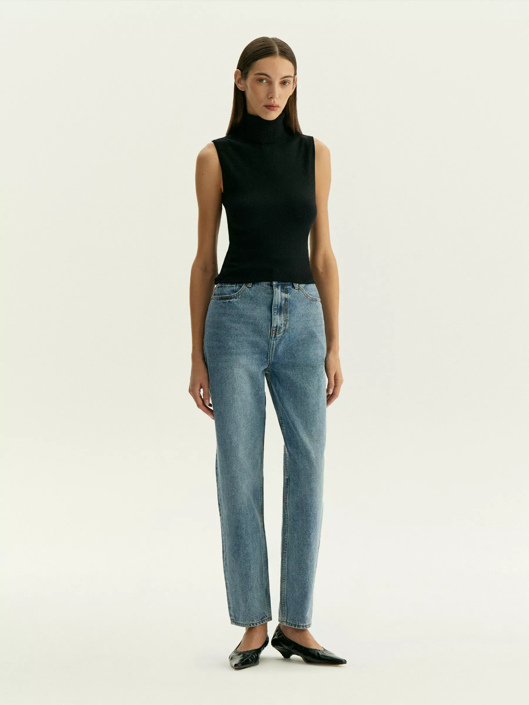 Джинсы Mom Fit 385