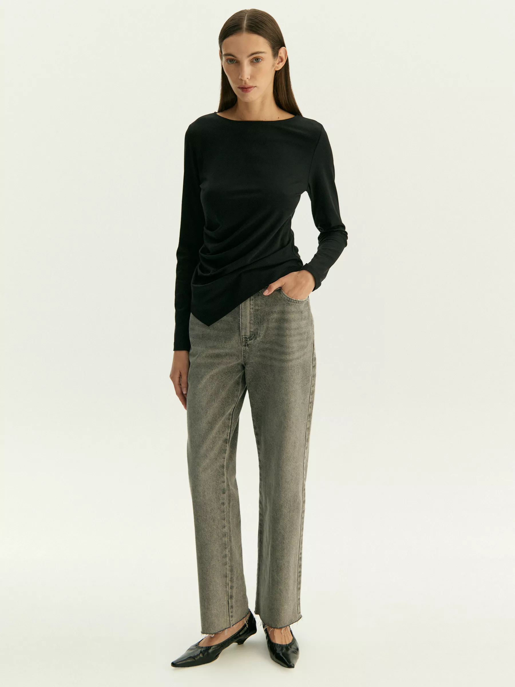 Джинсы Mom Fit 369