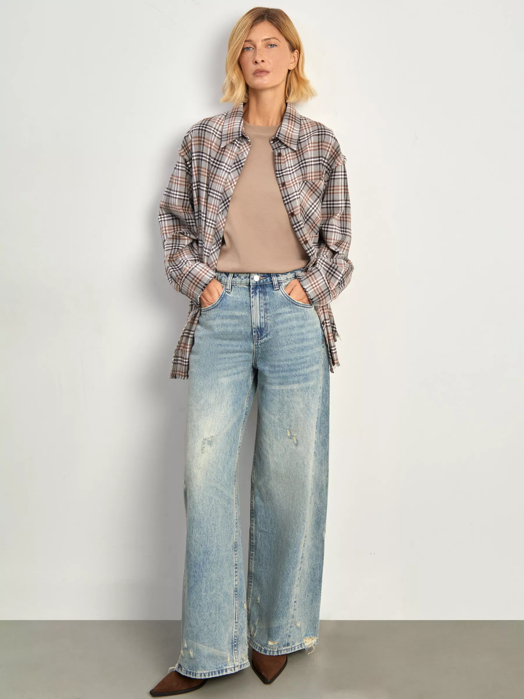 Джинсы D378/oiled