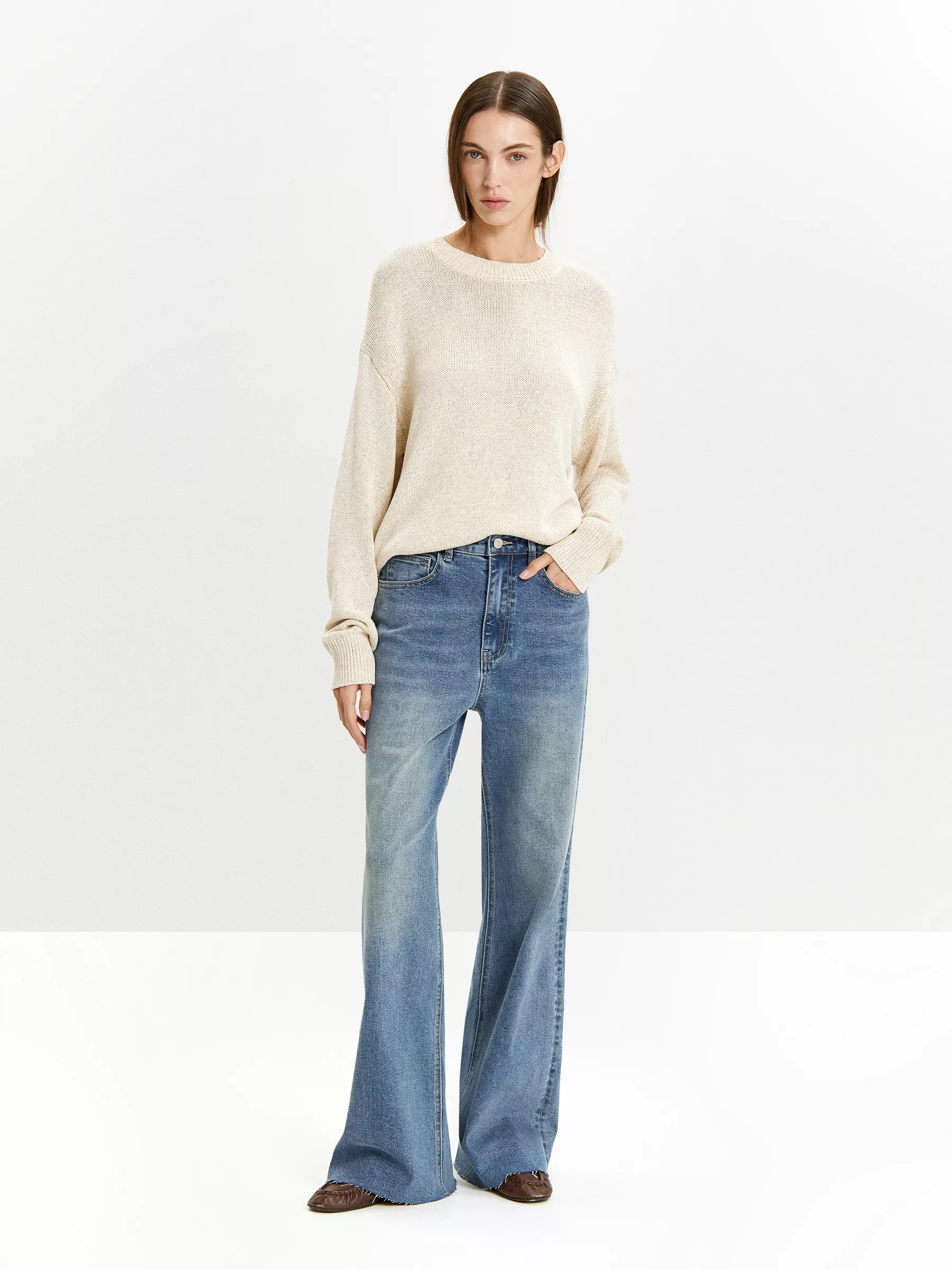 Джинсы Flare Leg 379