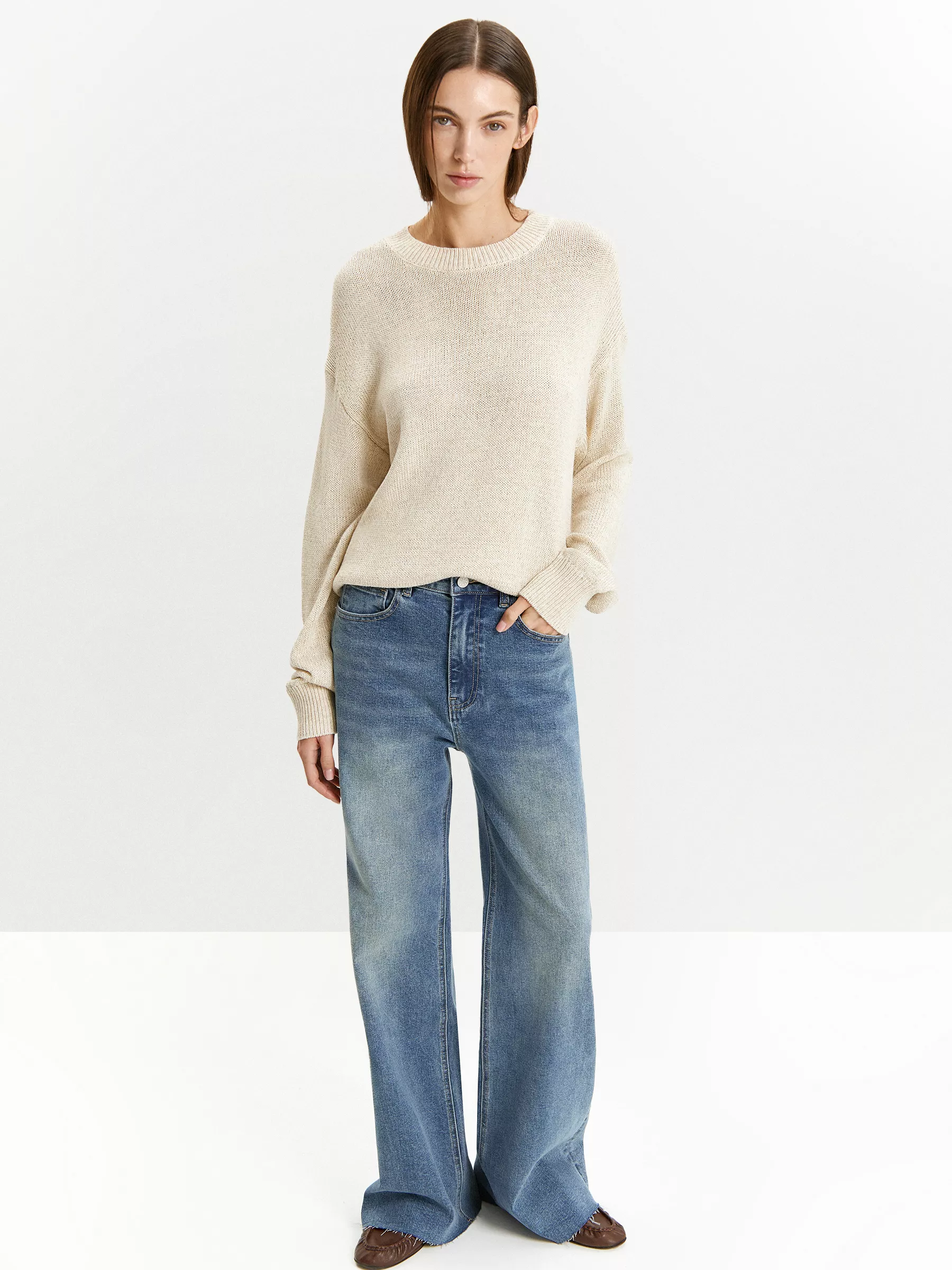 Джинсы Flare Leg 379