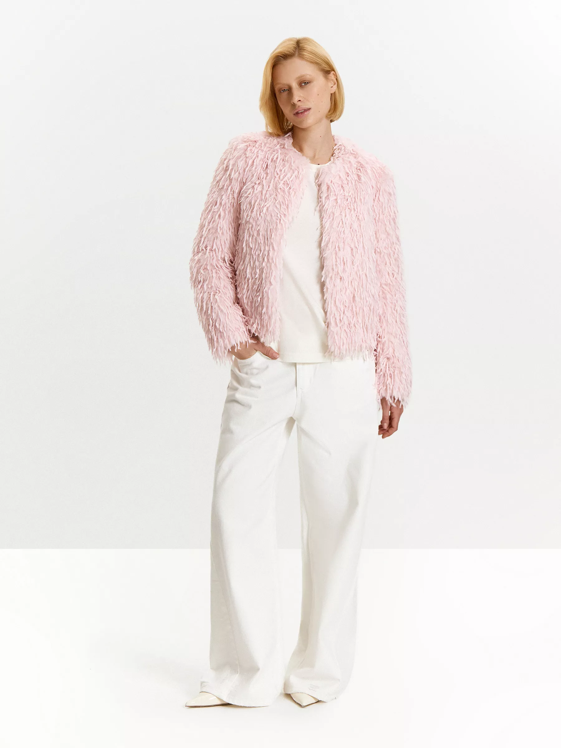 Жакет без лацканов