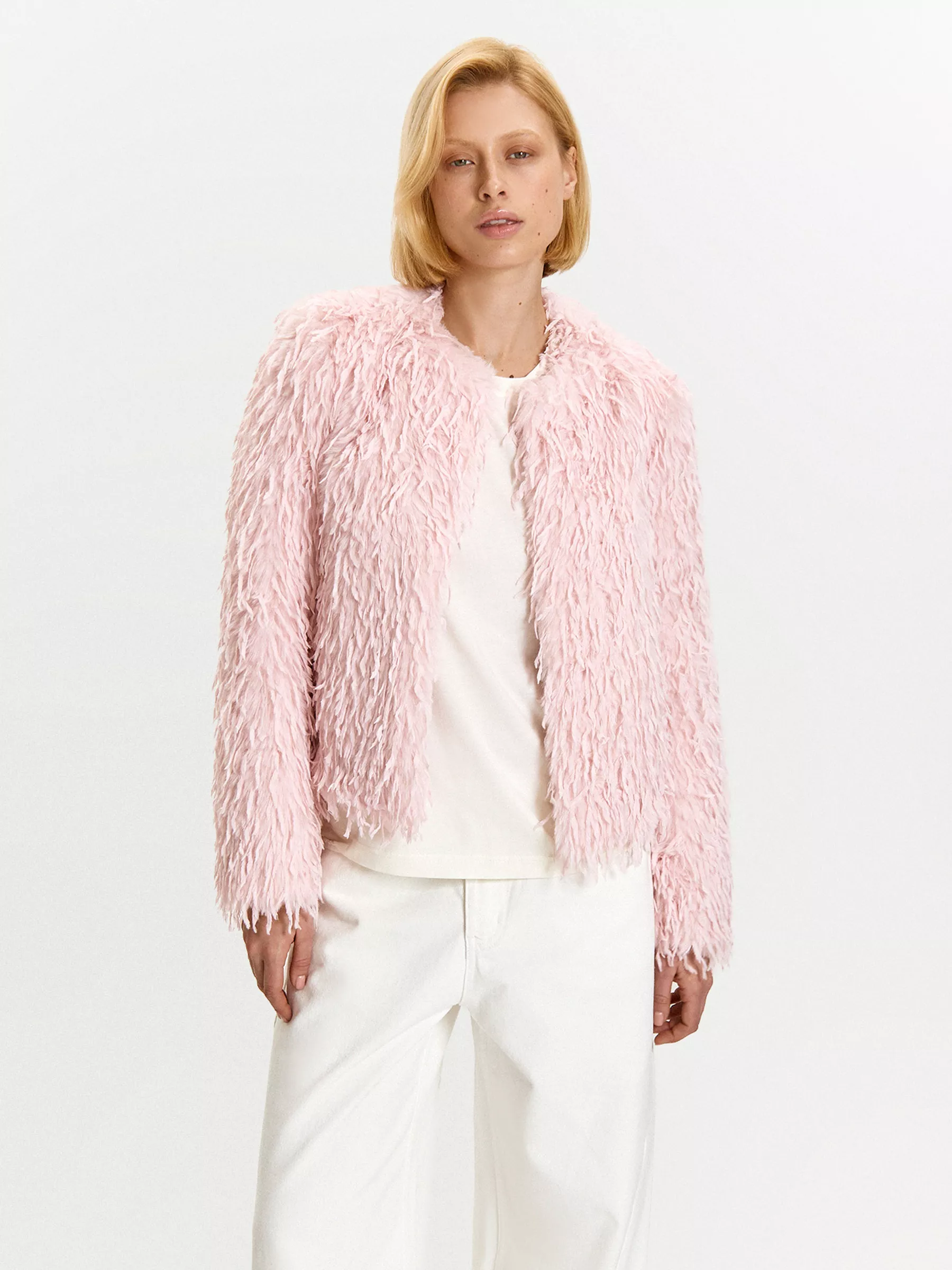 Жакет без лацканов