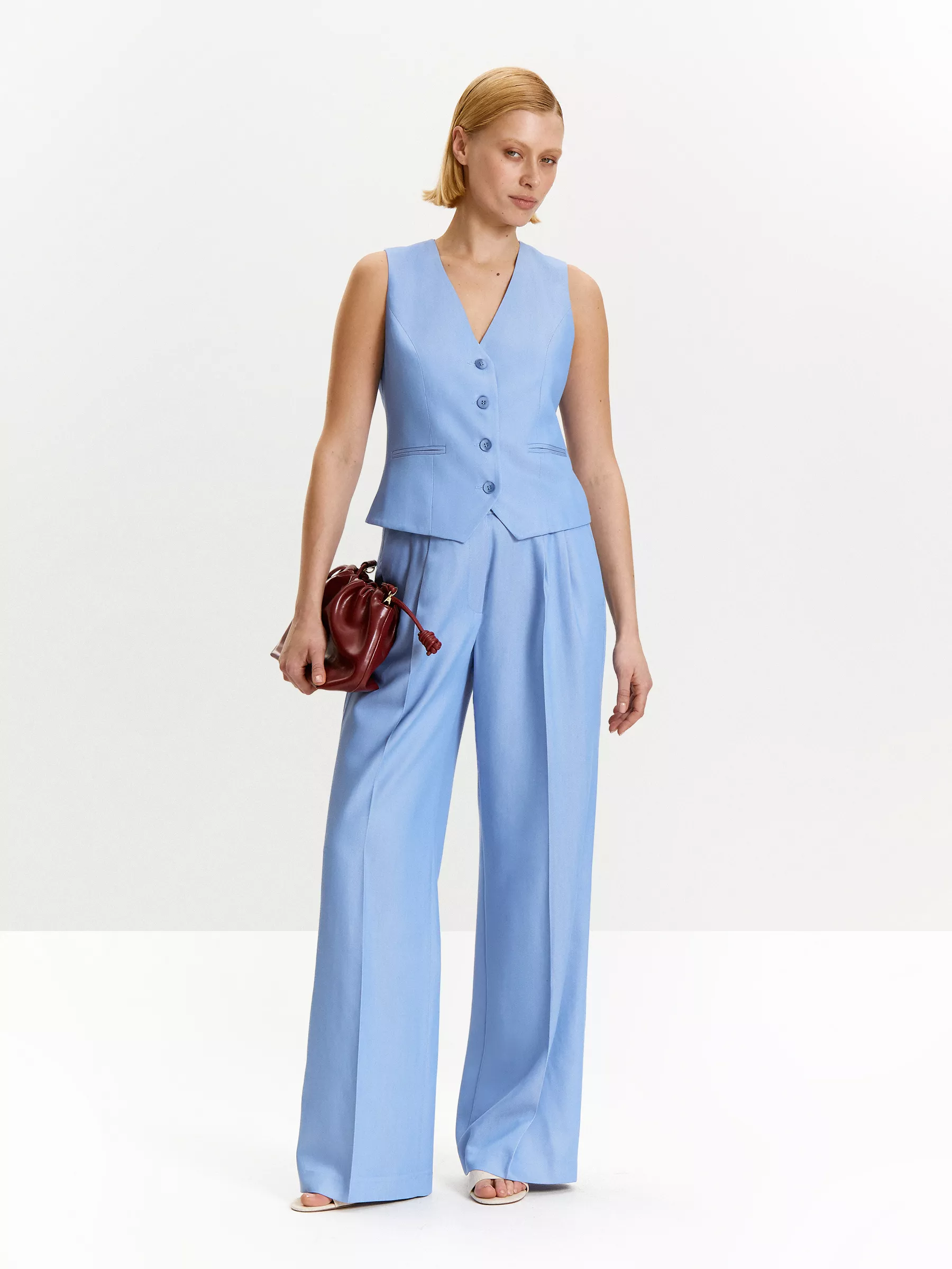 брюки широкого кроя