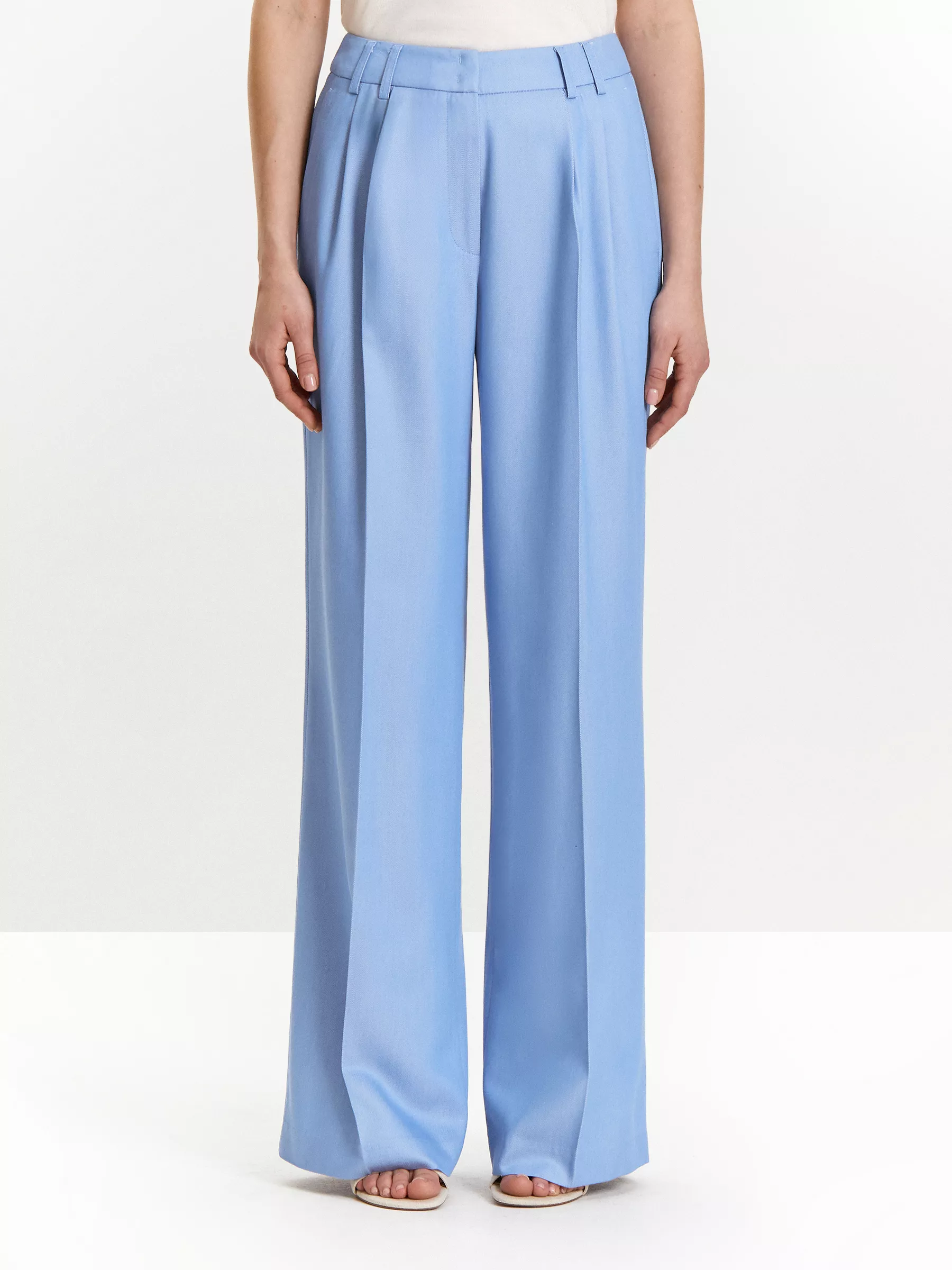 брюки широкого кроя