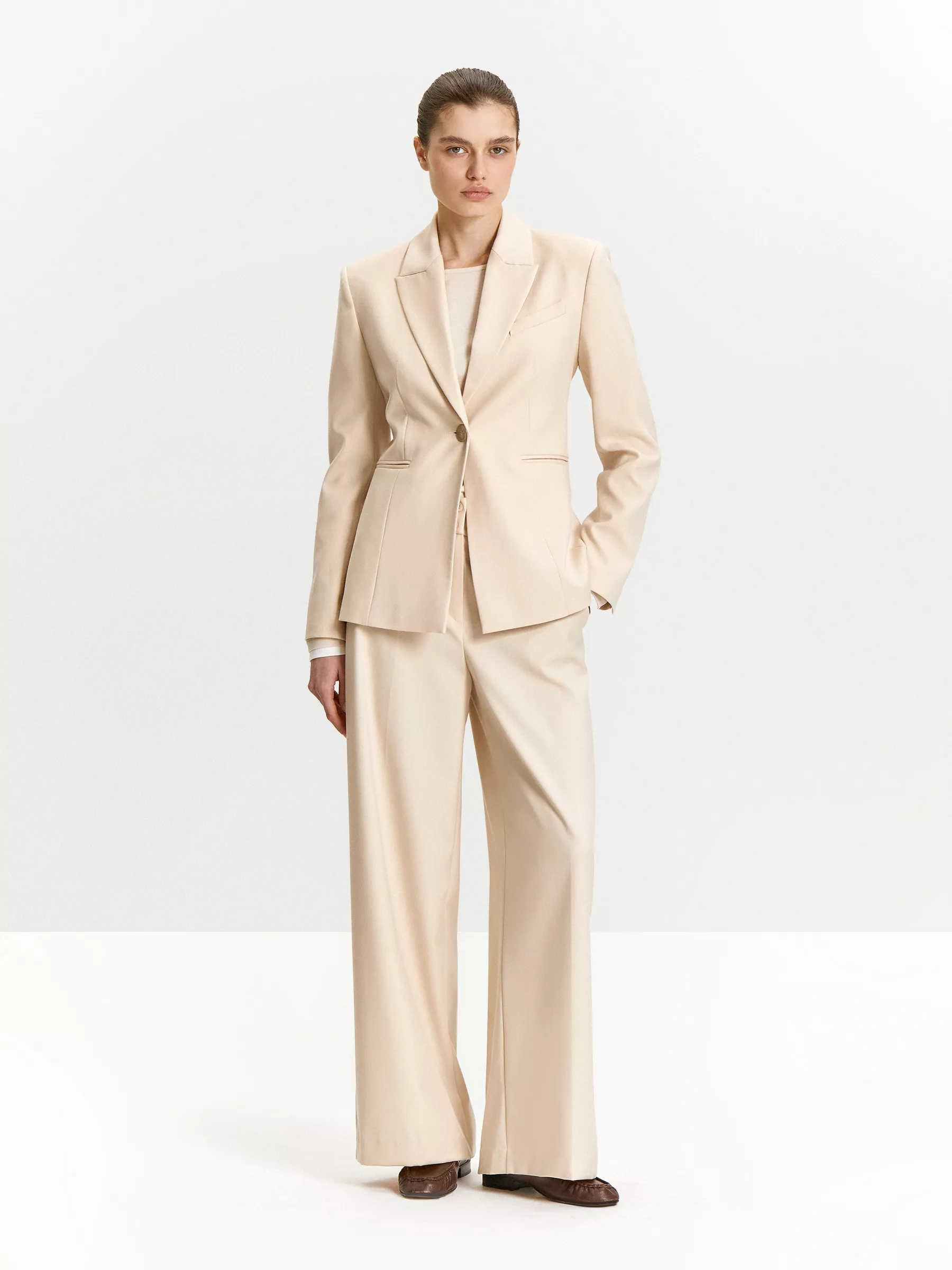 Брюки D304/plumeria