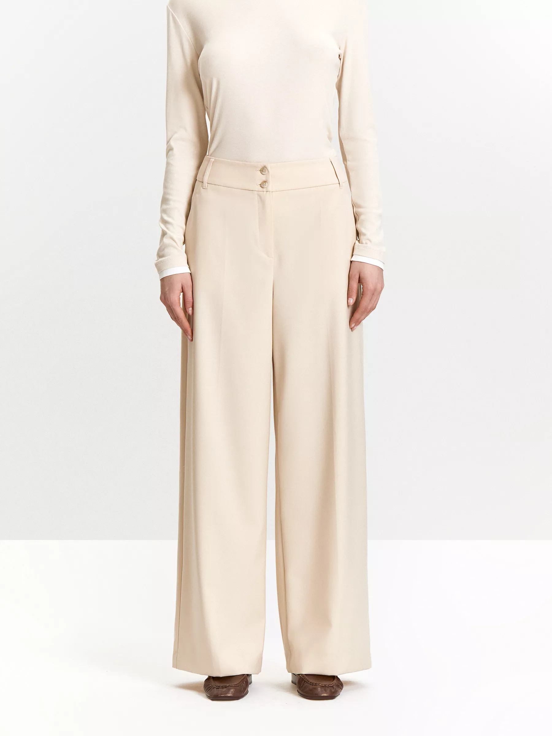 Брюки D304/plumeria