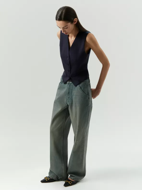 Джинсы Wide Leg 271