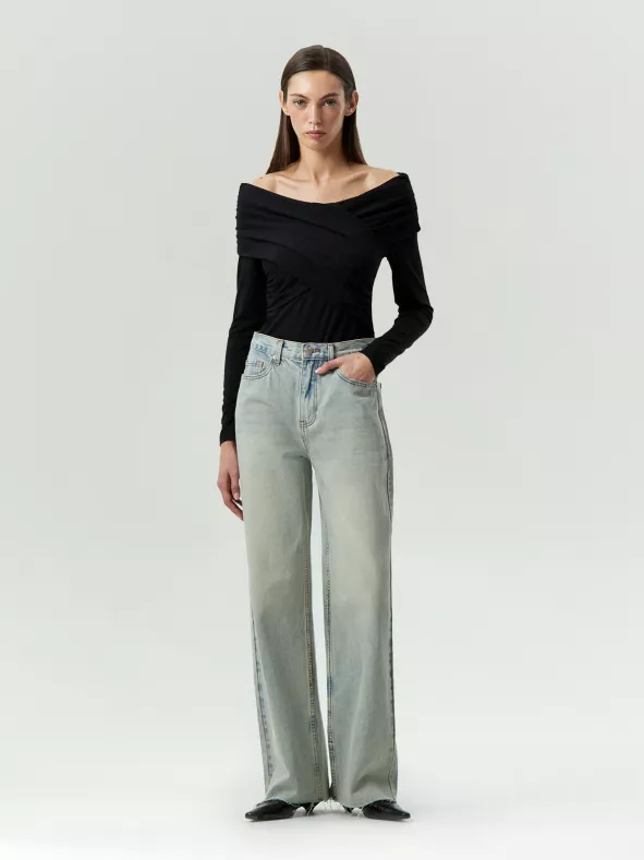 Джинсы Wide Leg 437