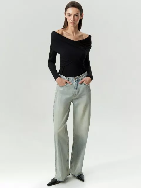 Джинсы Wide Leg 437