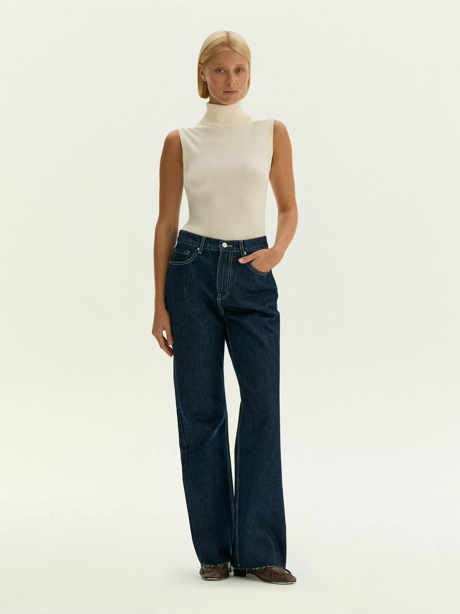 Джинсы Wide Leg 437