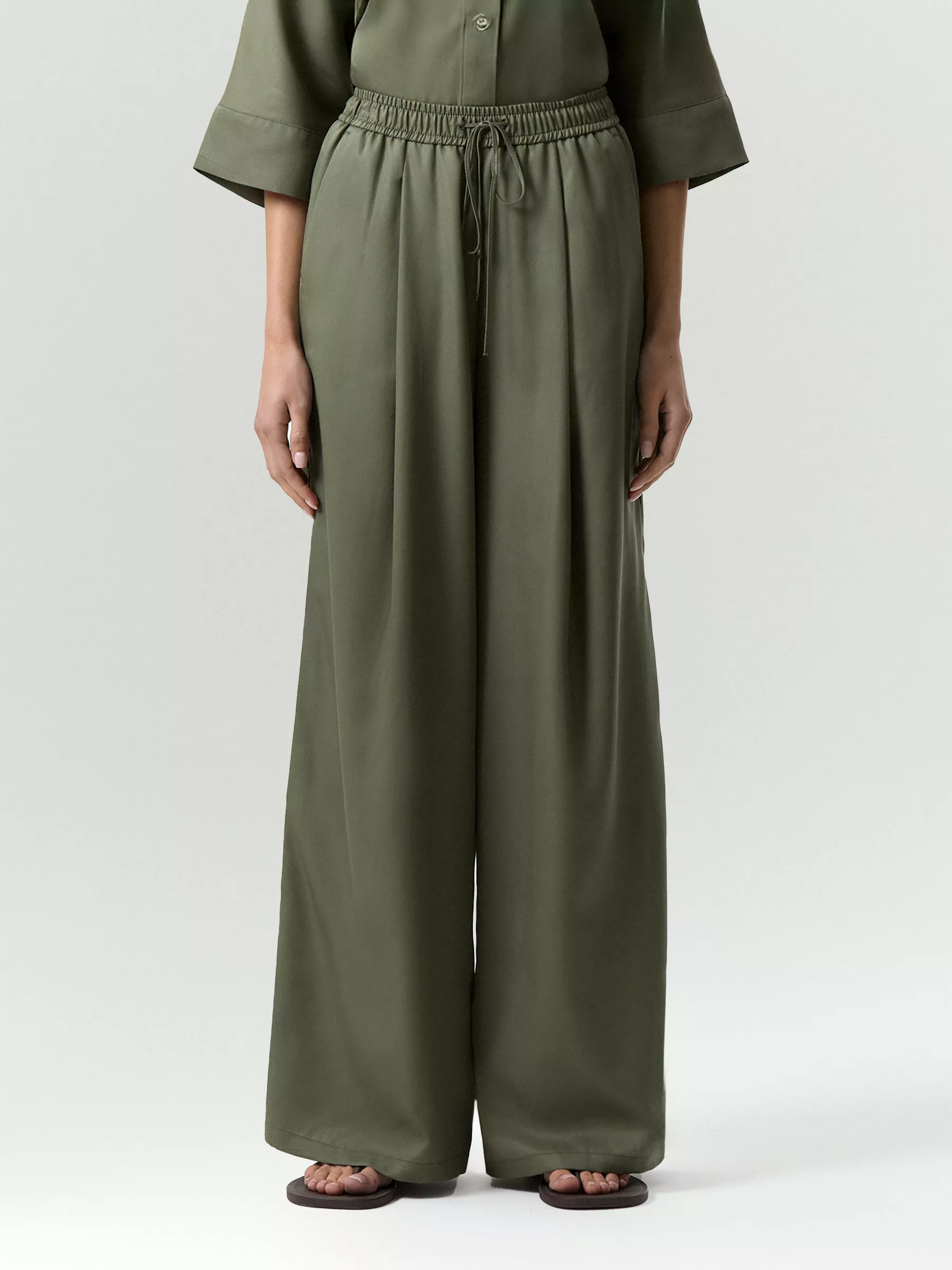 Брюки D455/pomme