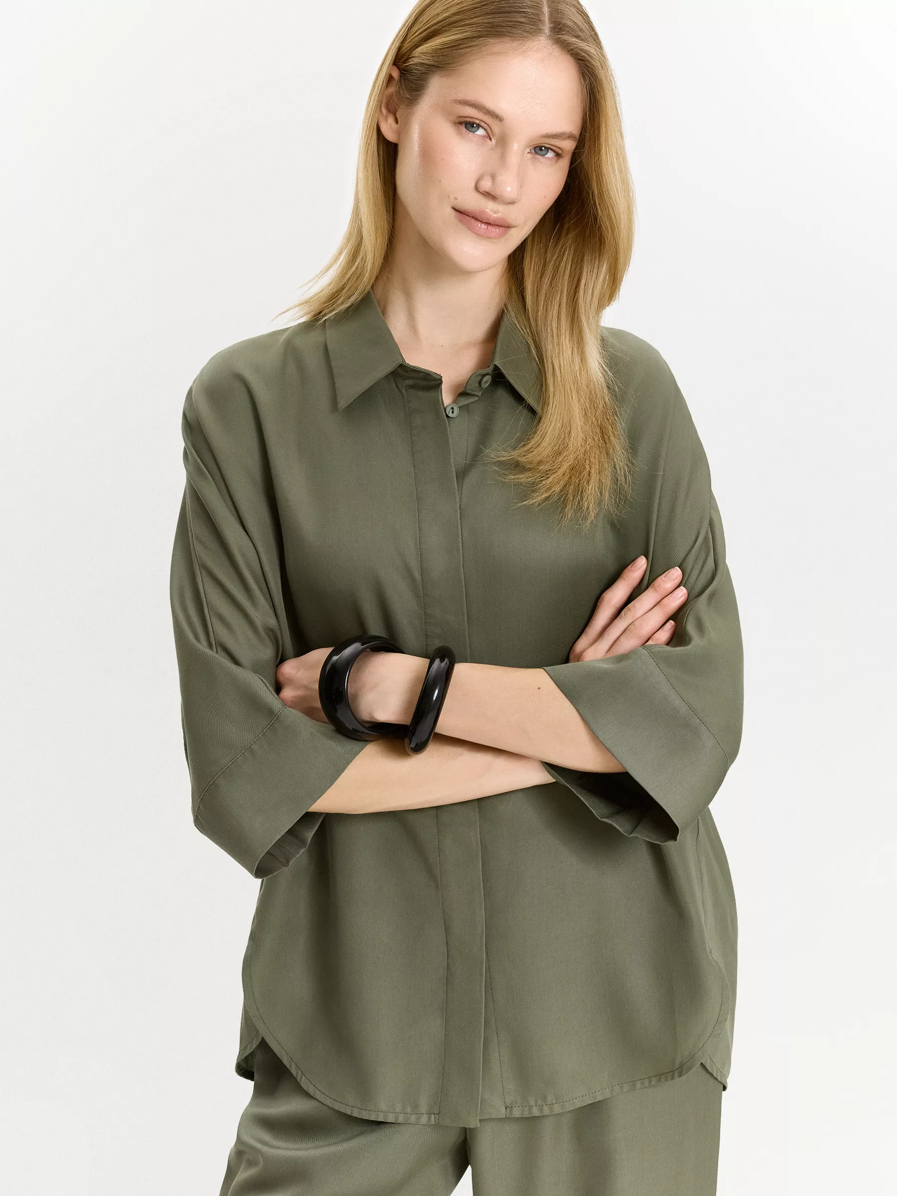 Рубашка B3196/pomme