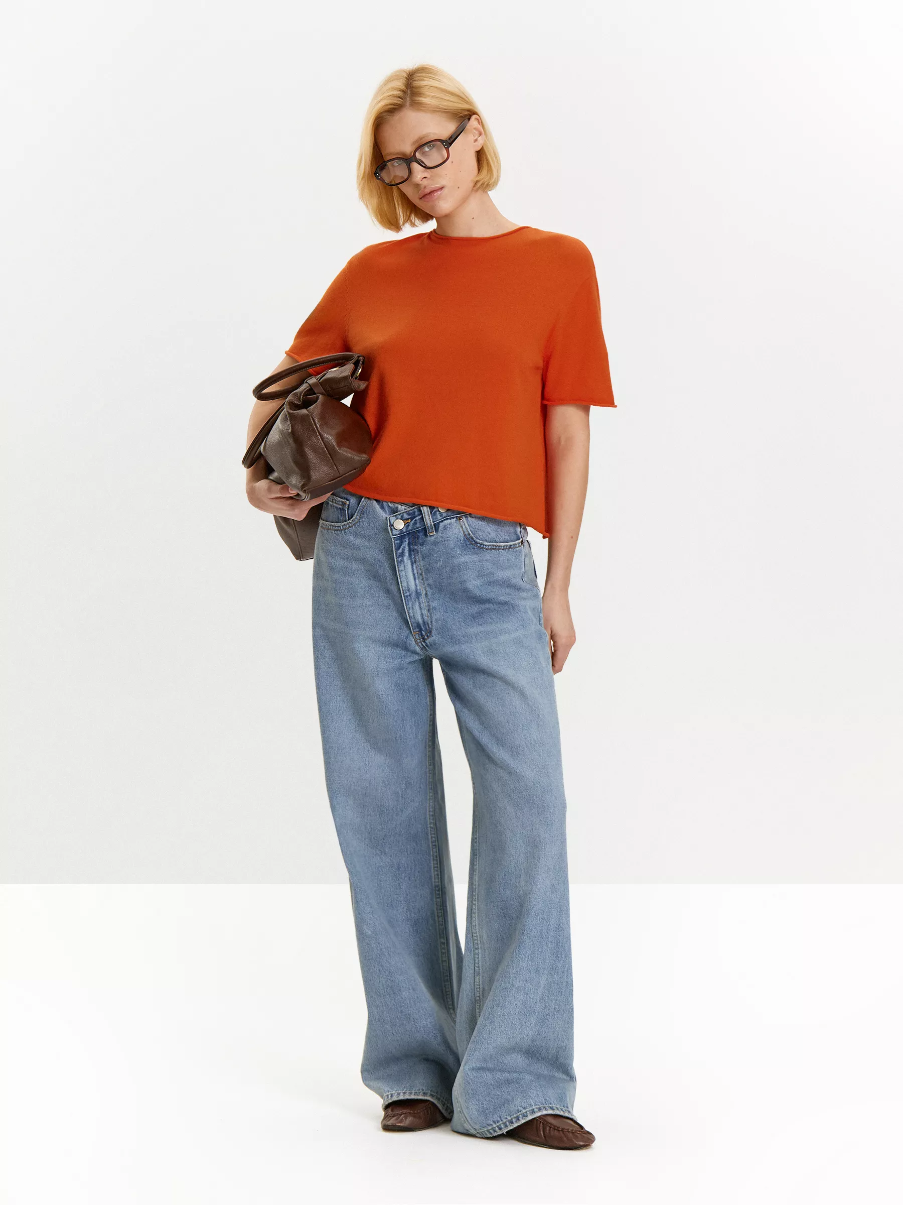 Трикотажная футболка из 100% хлопка