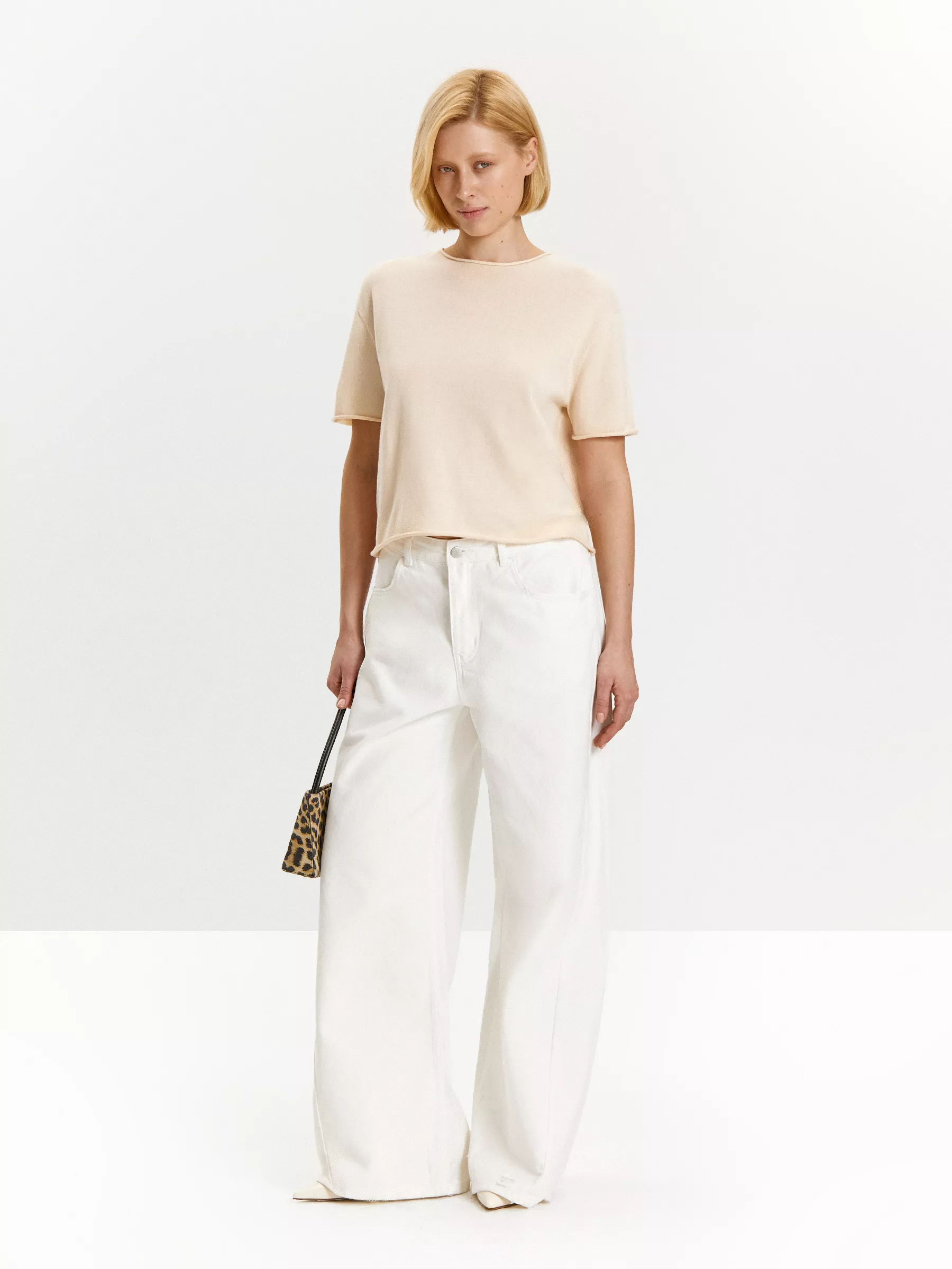 Трикотажная футболка из 100% хлопка