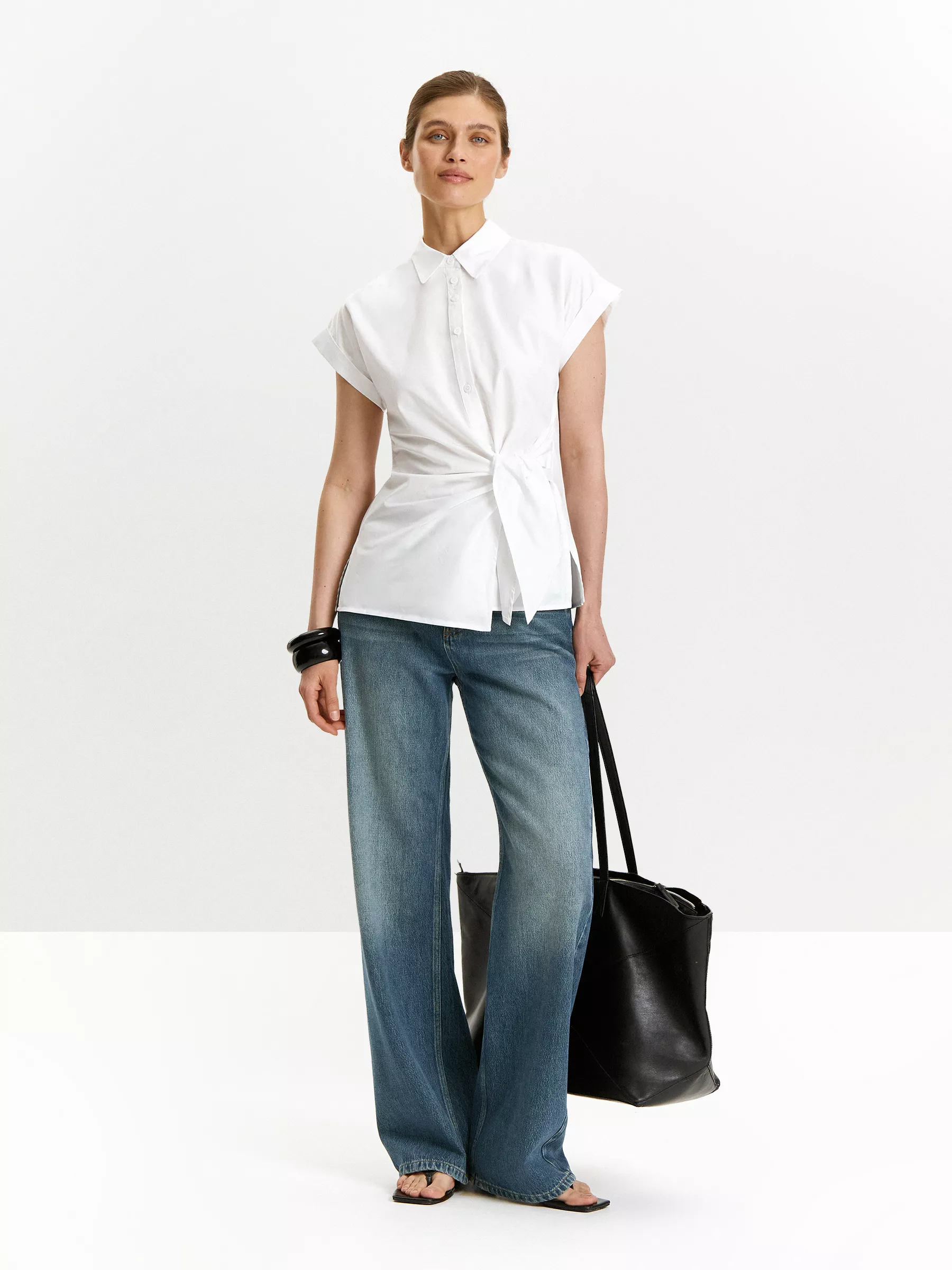 Рубашка с коротким рукавом из 100% хлопка