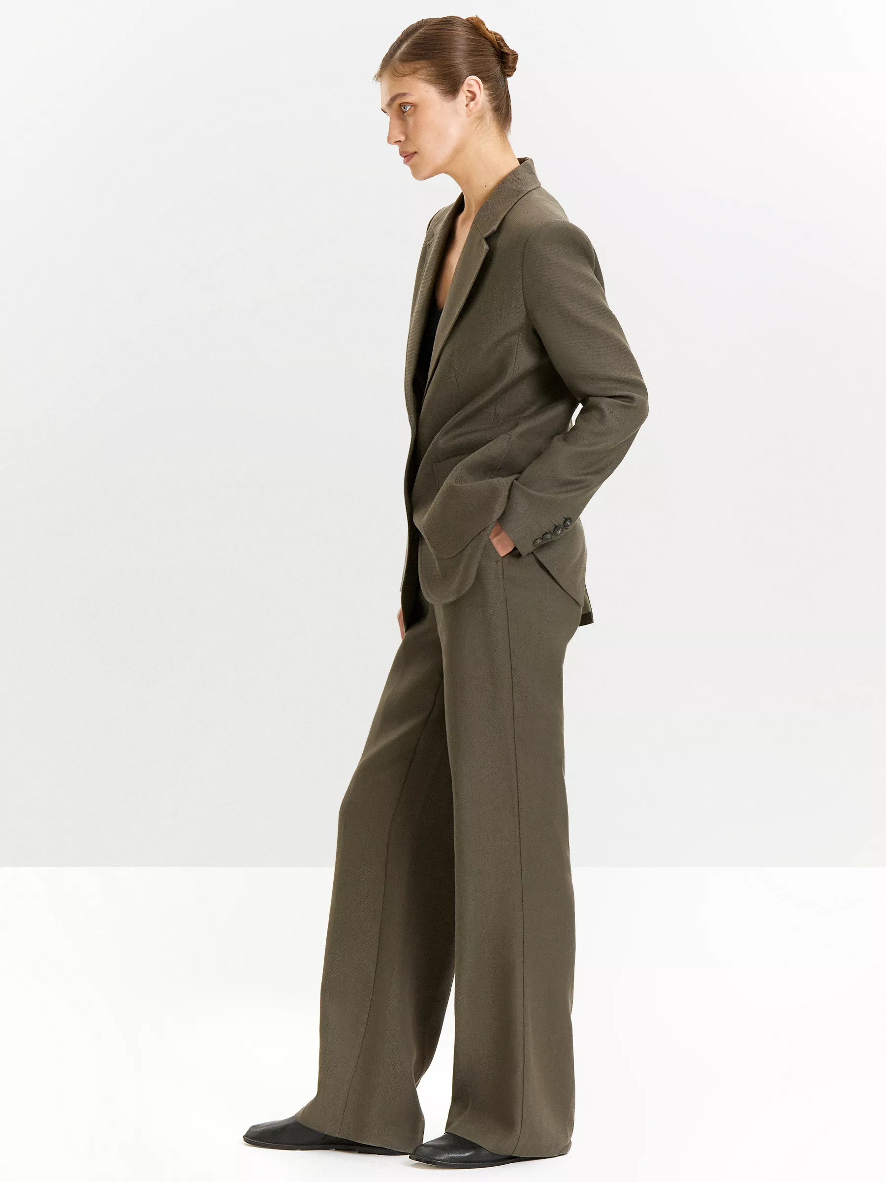 Брюки D411/tige