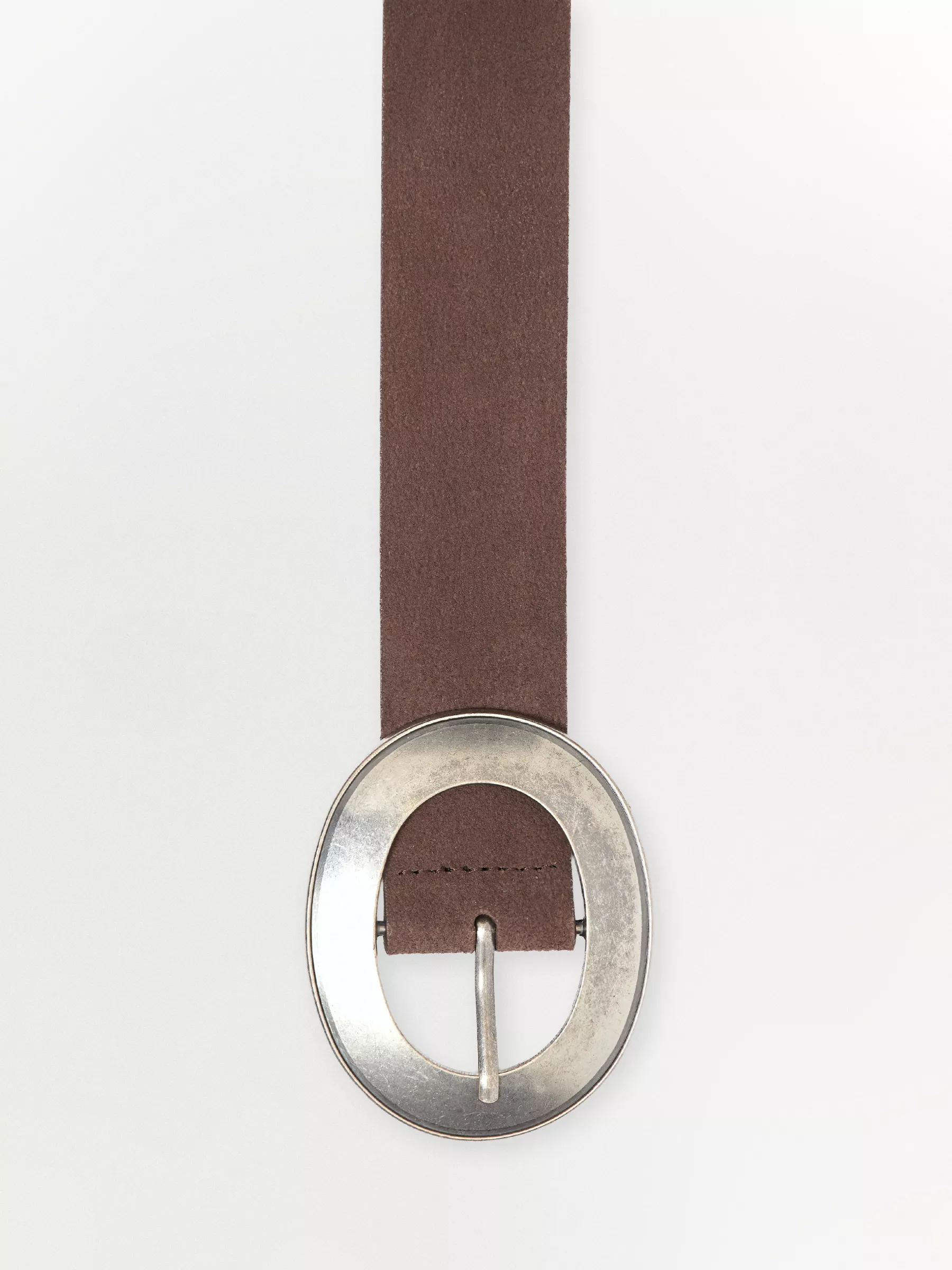 Ремень из натуральной замши