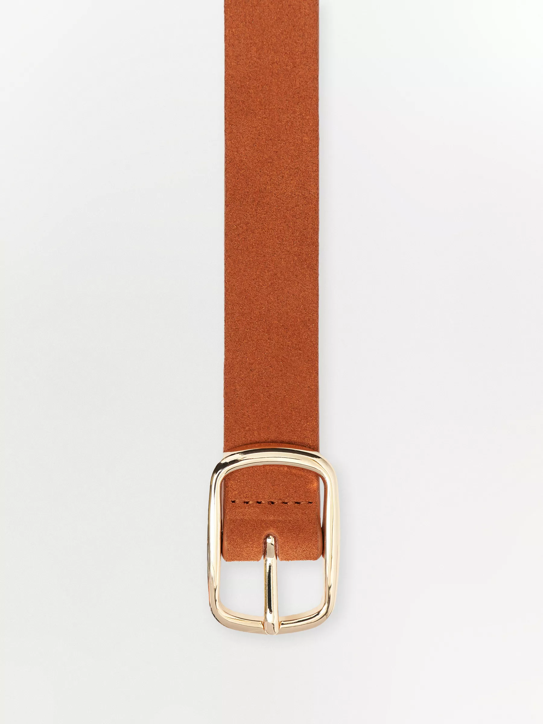 Ремень из натуральной замши