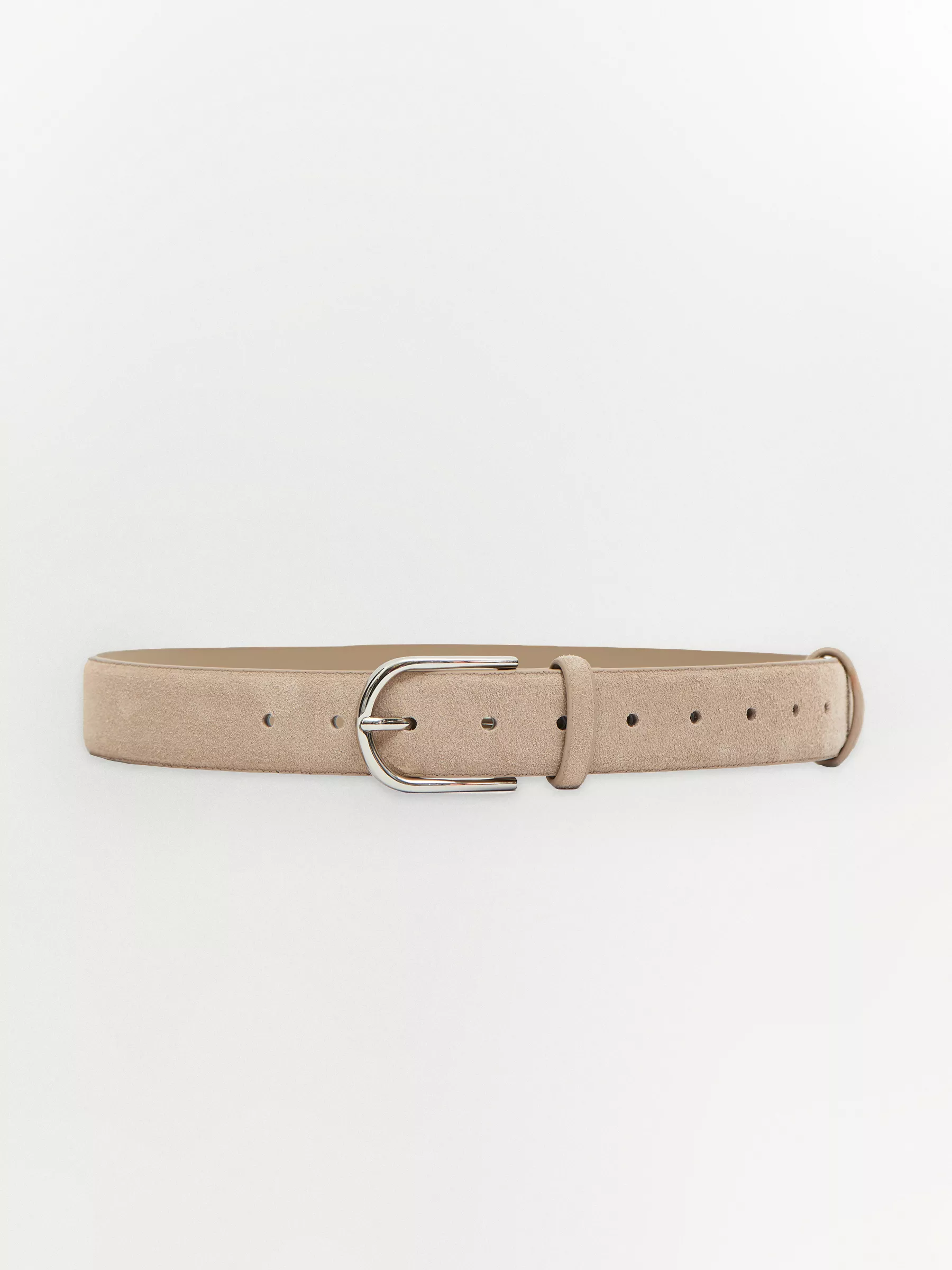 Ремень из натуральной замши