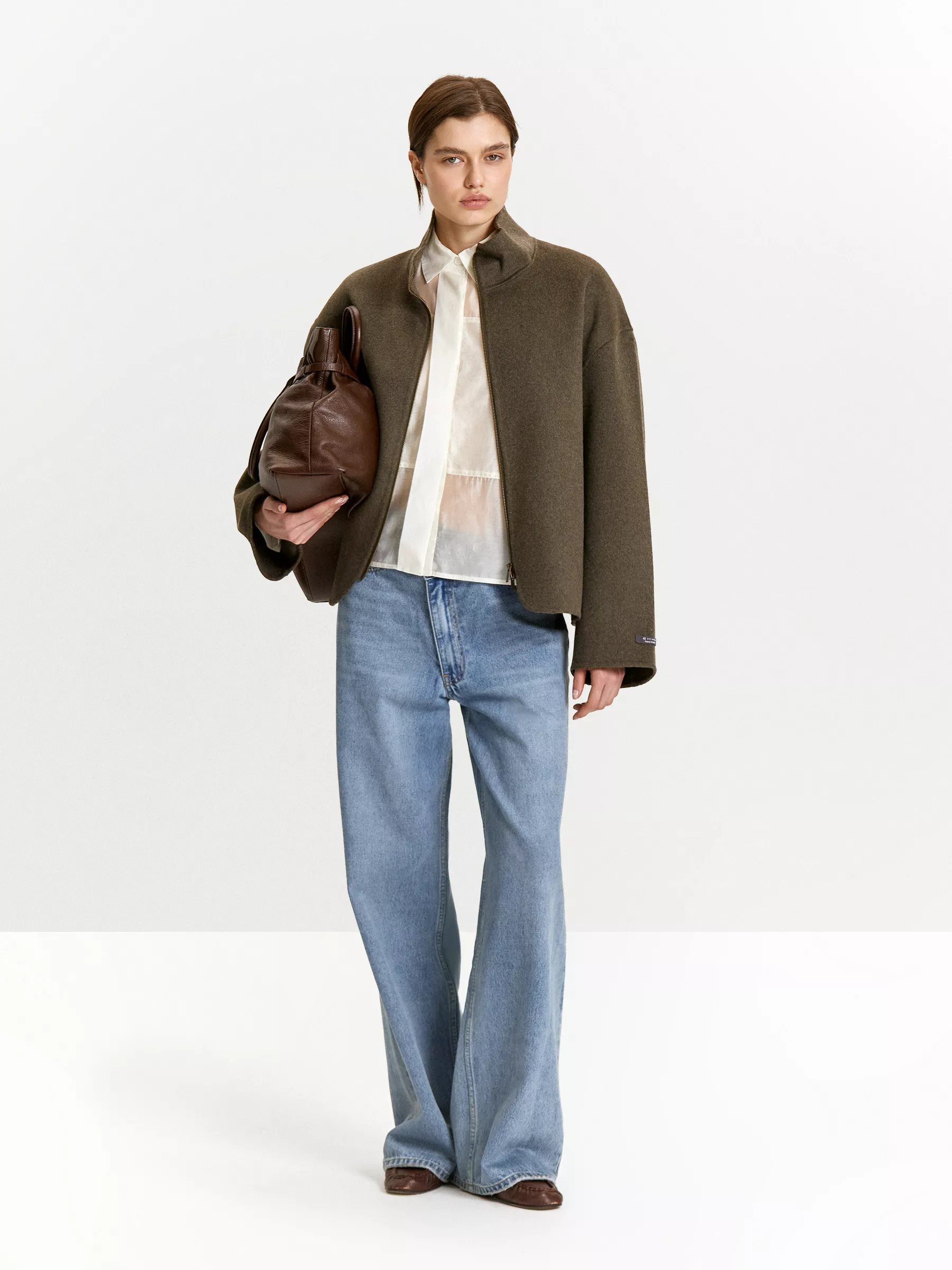 Пальто из шерсти и кашемира