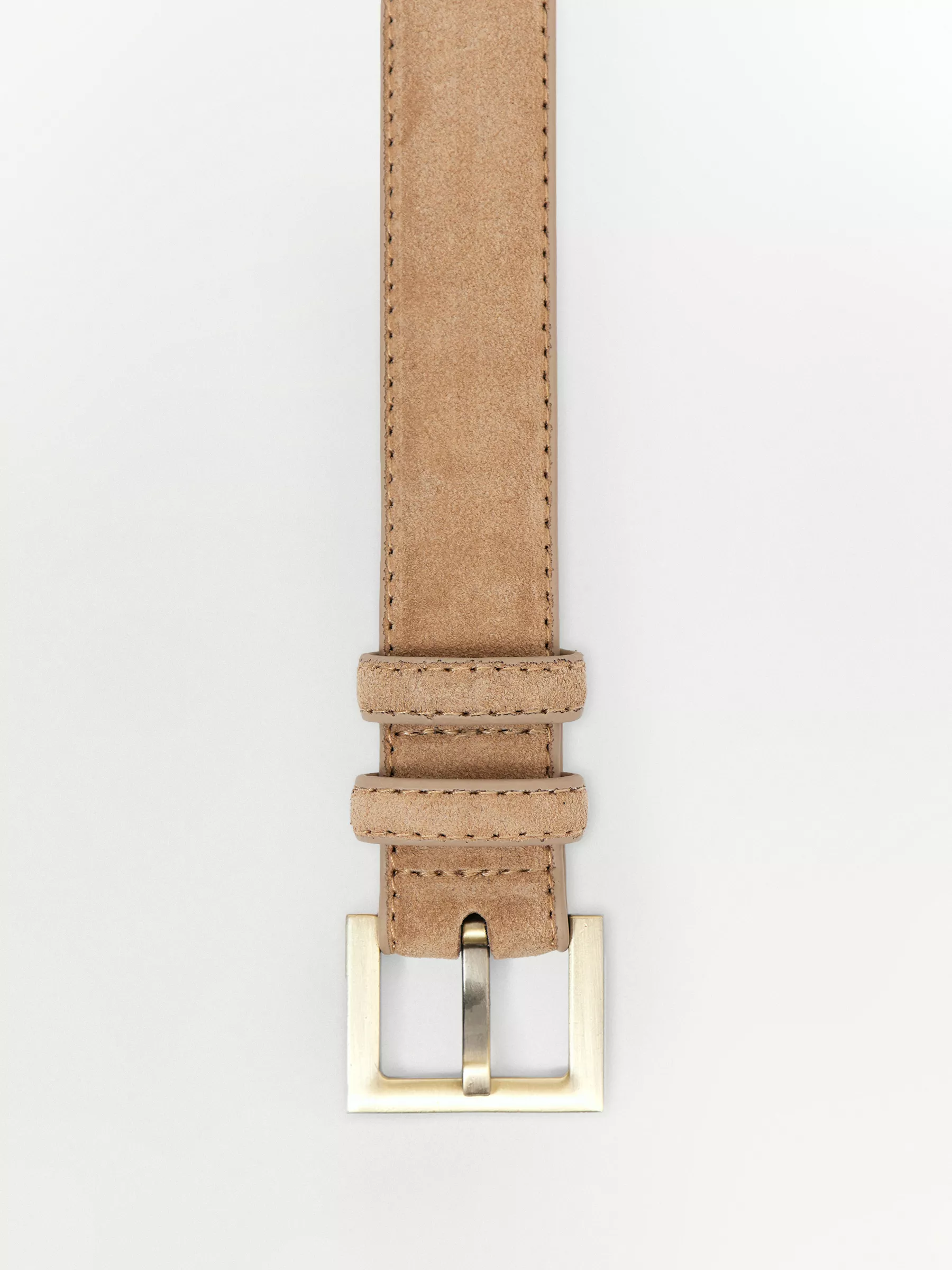 Ремень из натуральной замши