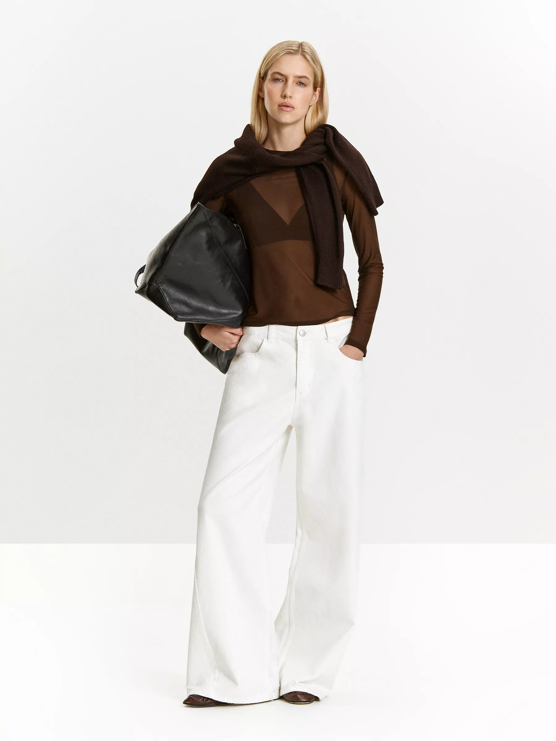 Облегающий лонгслив