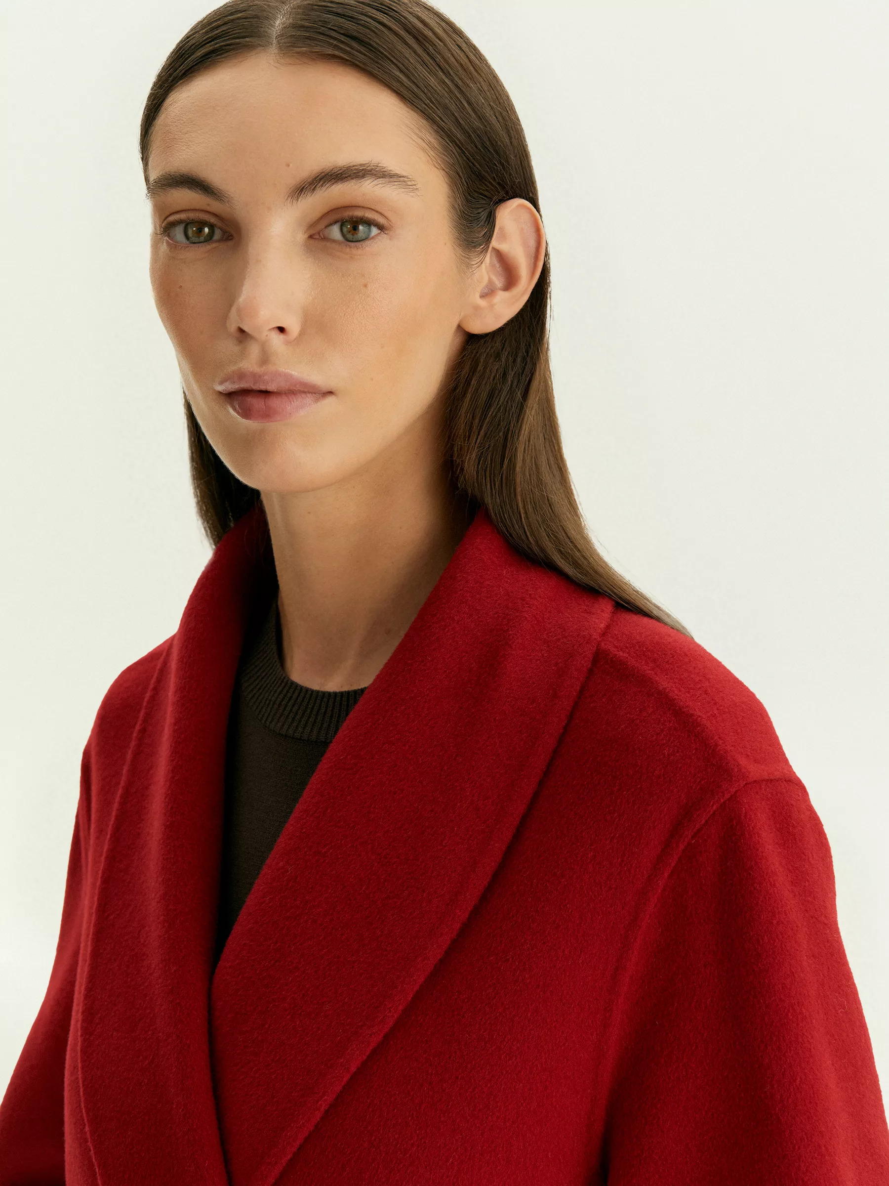 Пальто R146/cerise
