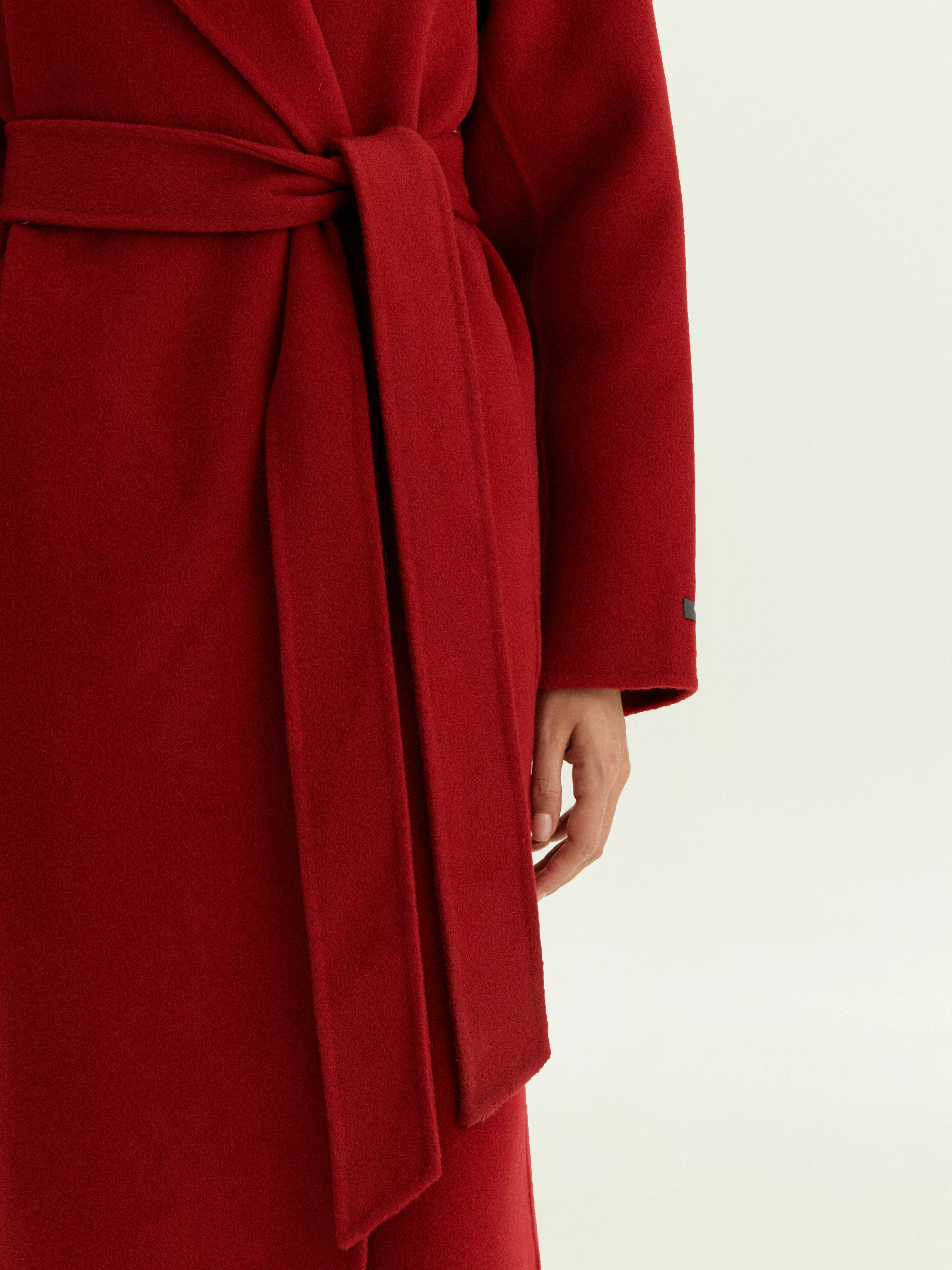 Пальто R146/cerise