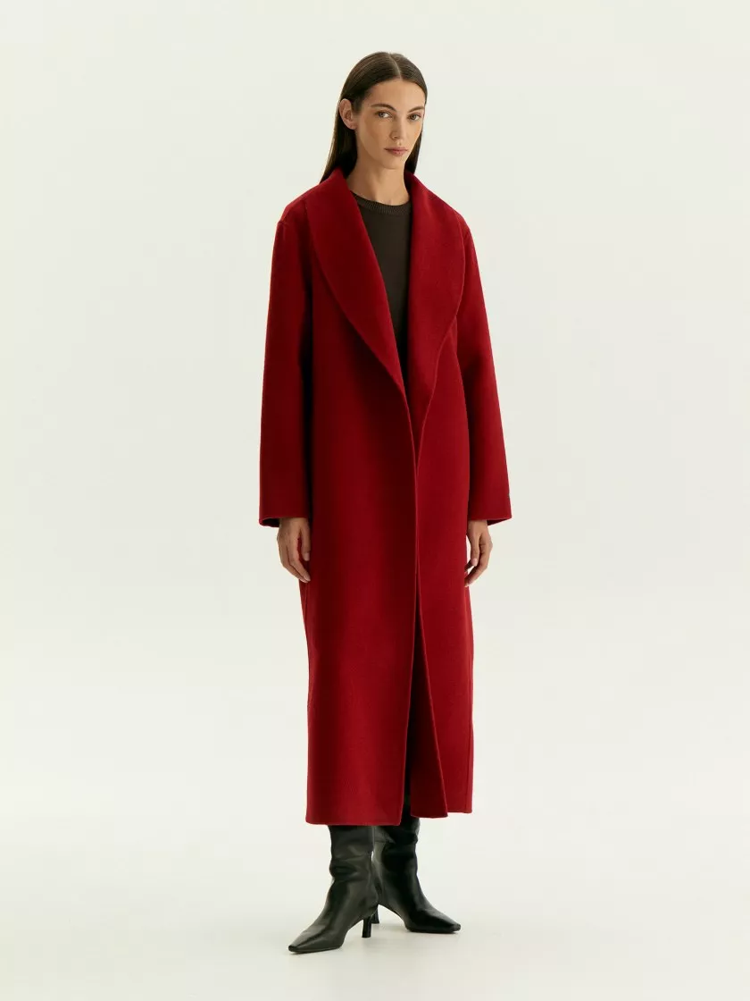 Пальто R146/cerise