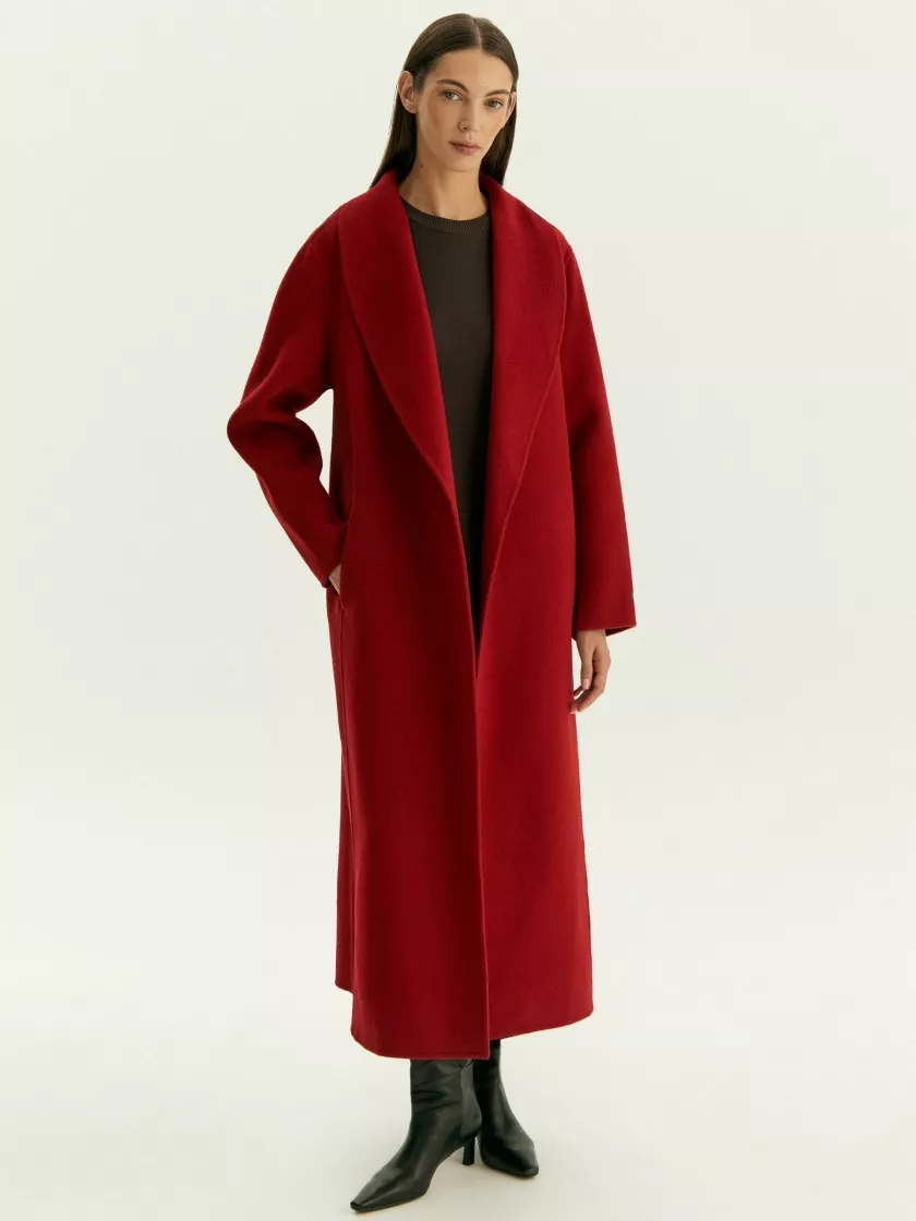 Пальто R146/cerise