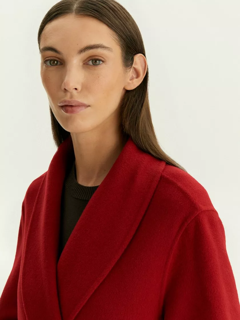 Пальто R146/cerise