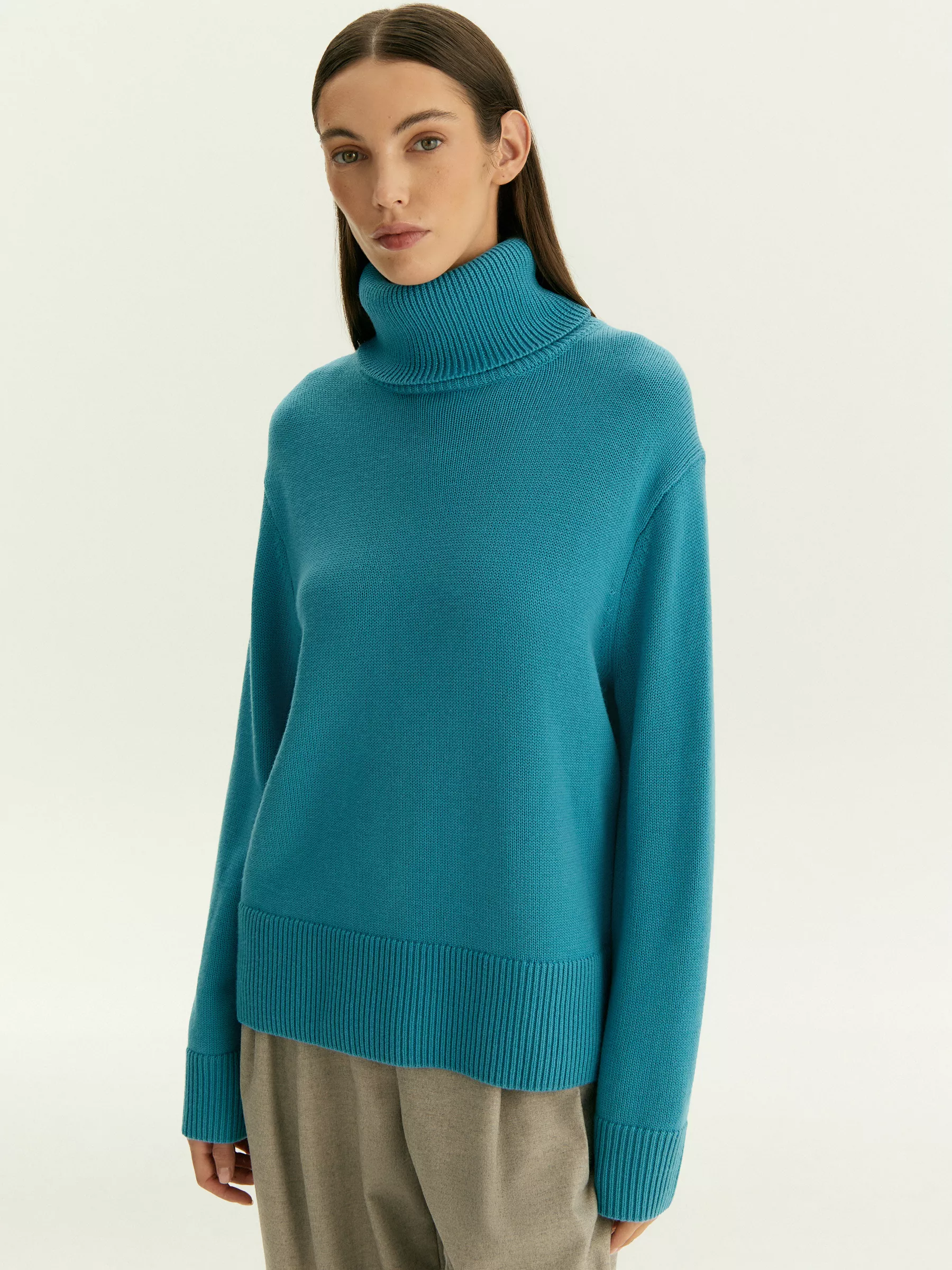 Свитер B2863/turkoosi