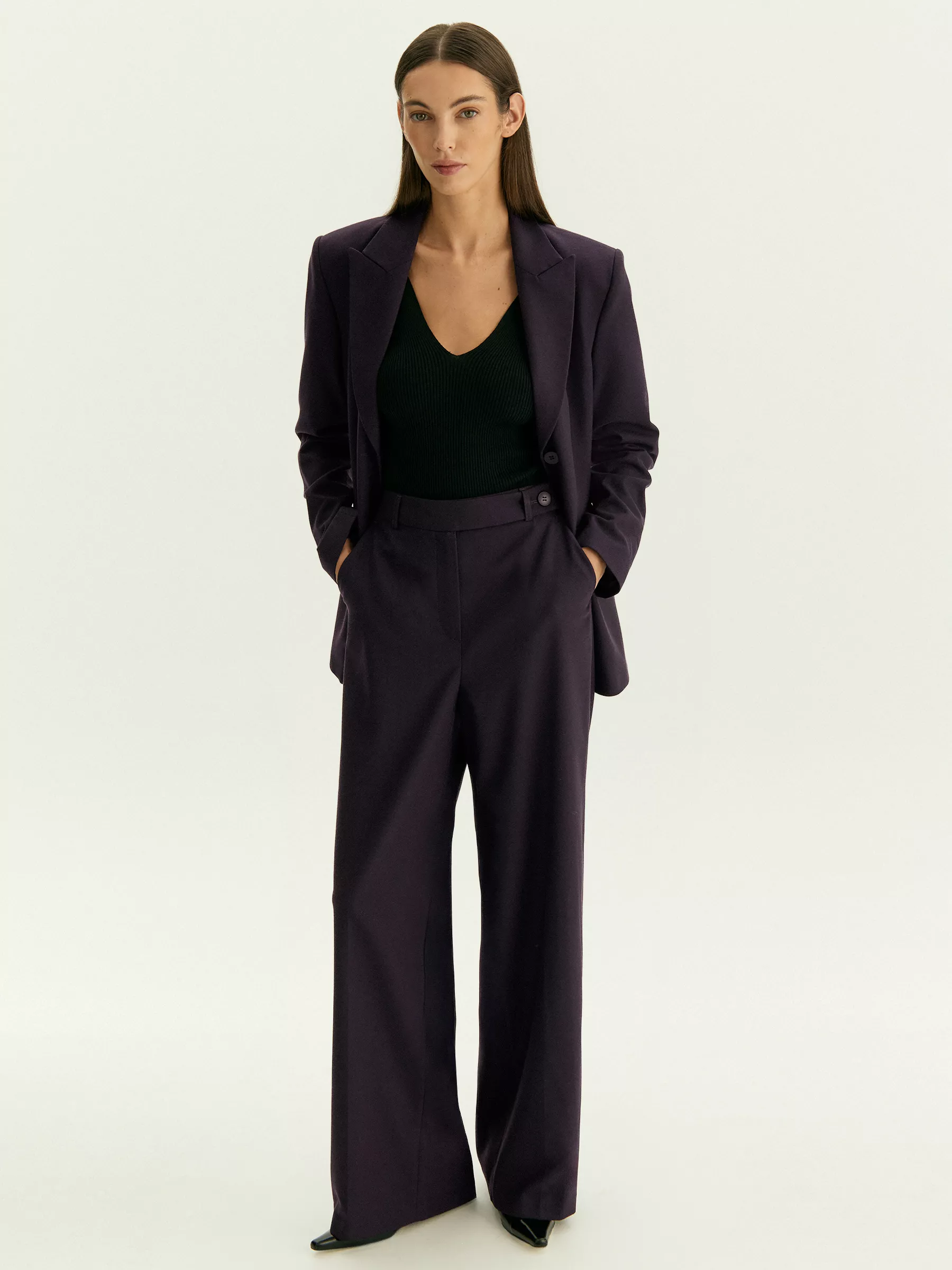 Брюки D283/violet
