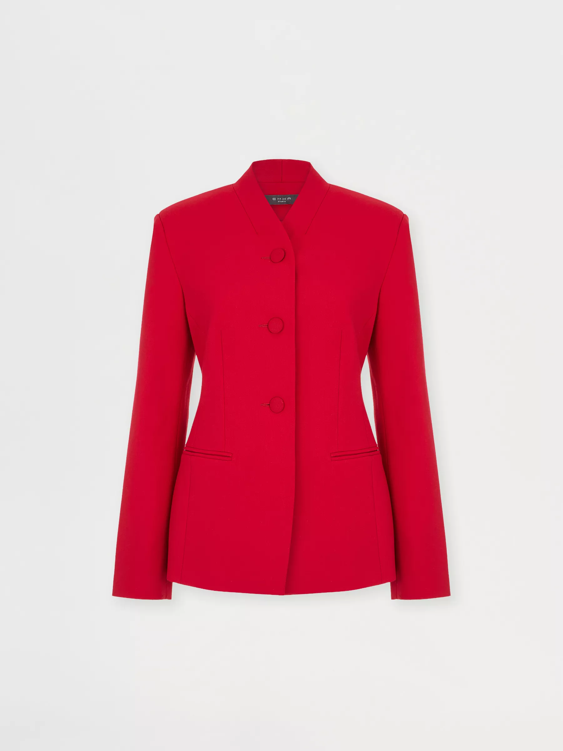 Жакет без лацканов